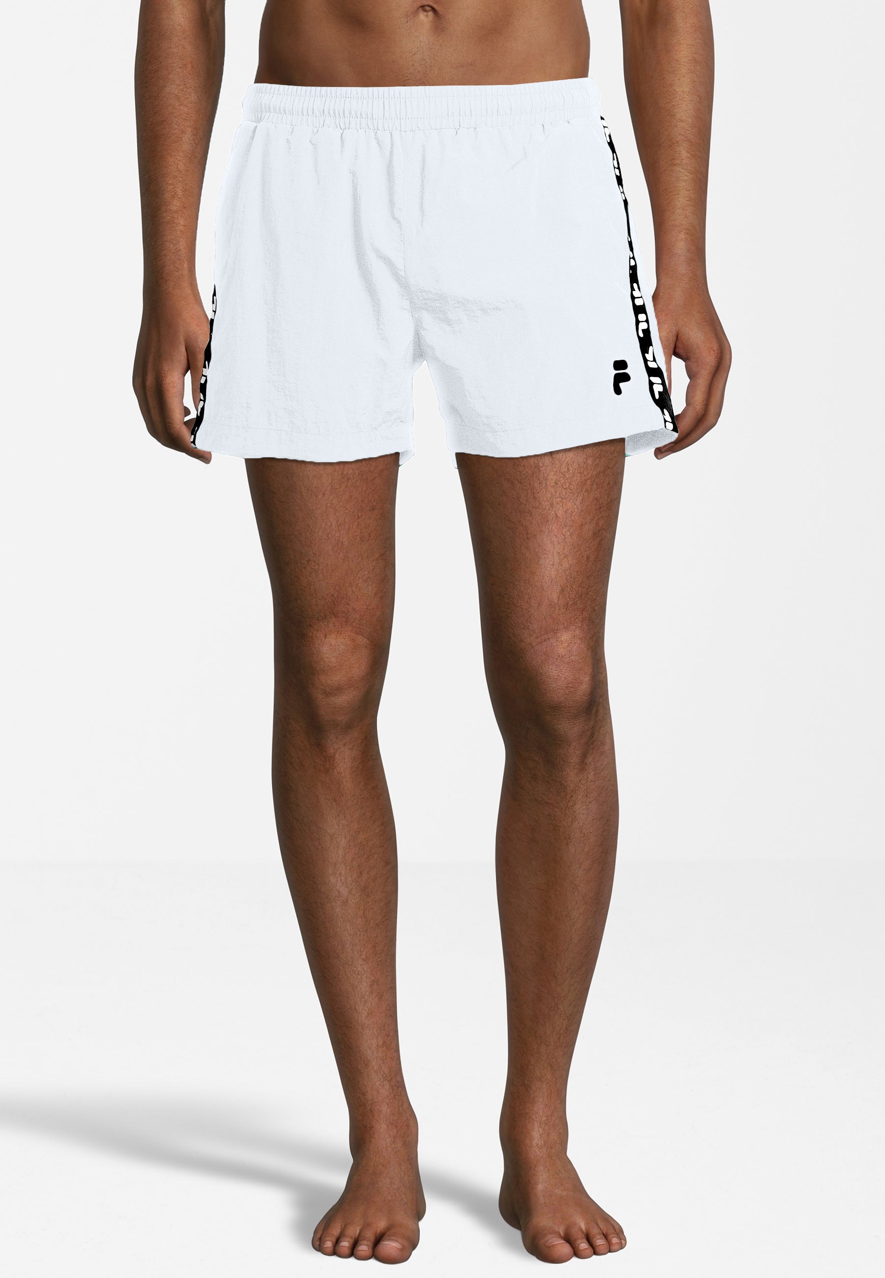 Segrate Beach Shorts en Bright White Maillot de bain Fila   