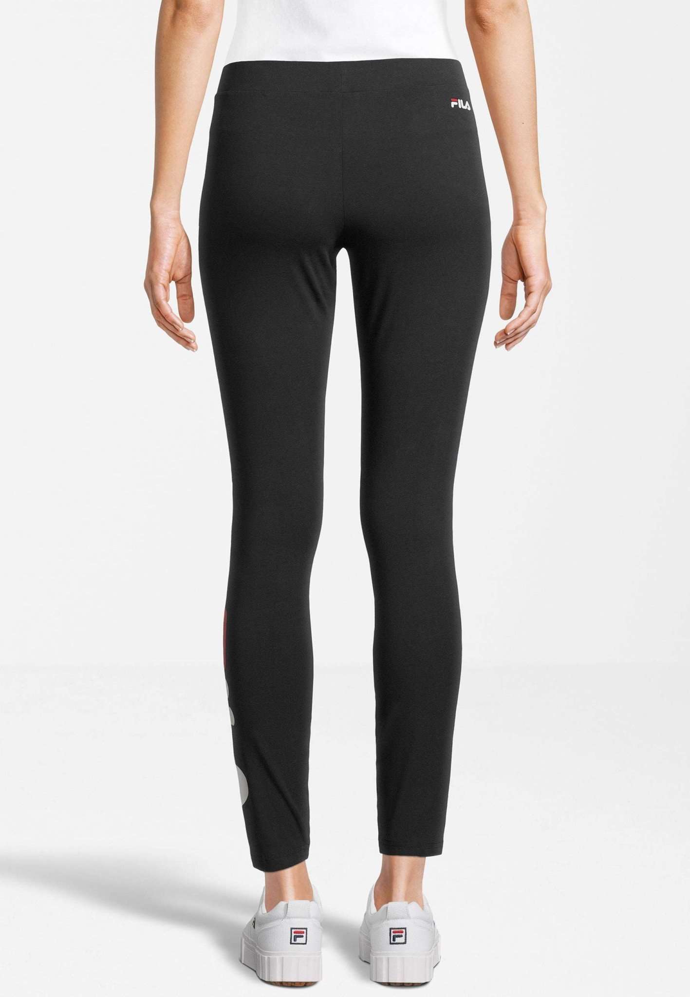 Leggings Baek en pantalon noir Fila   