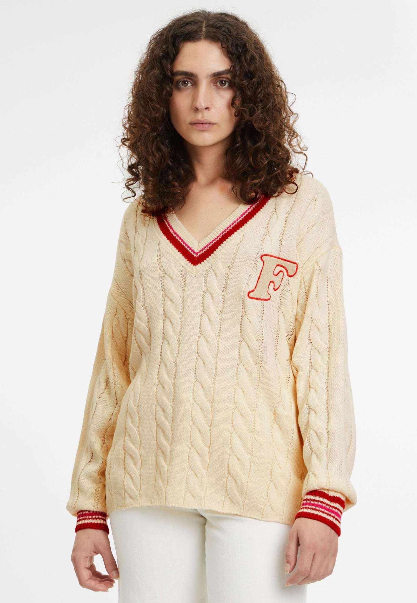 Tsu en pull-over gris Whitecap Fila   