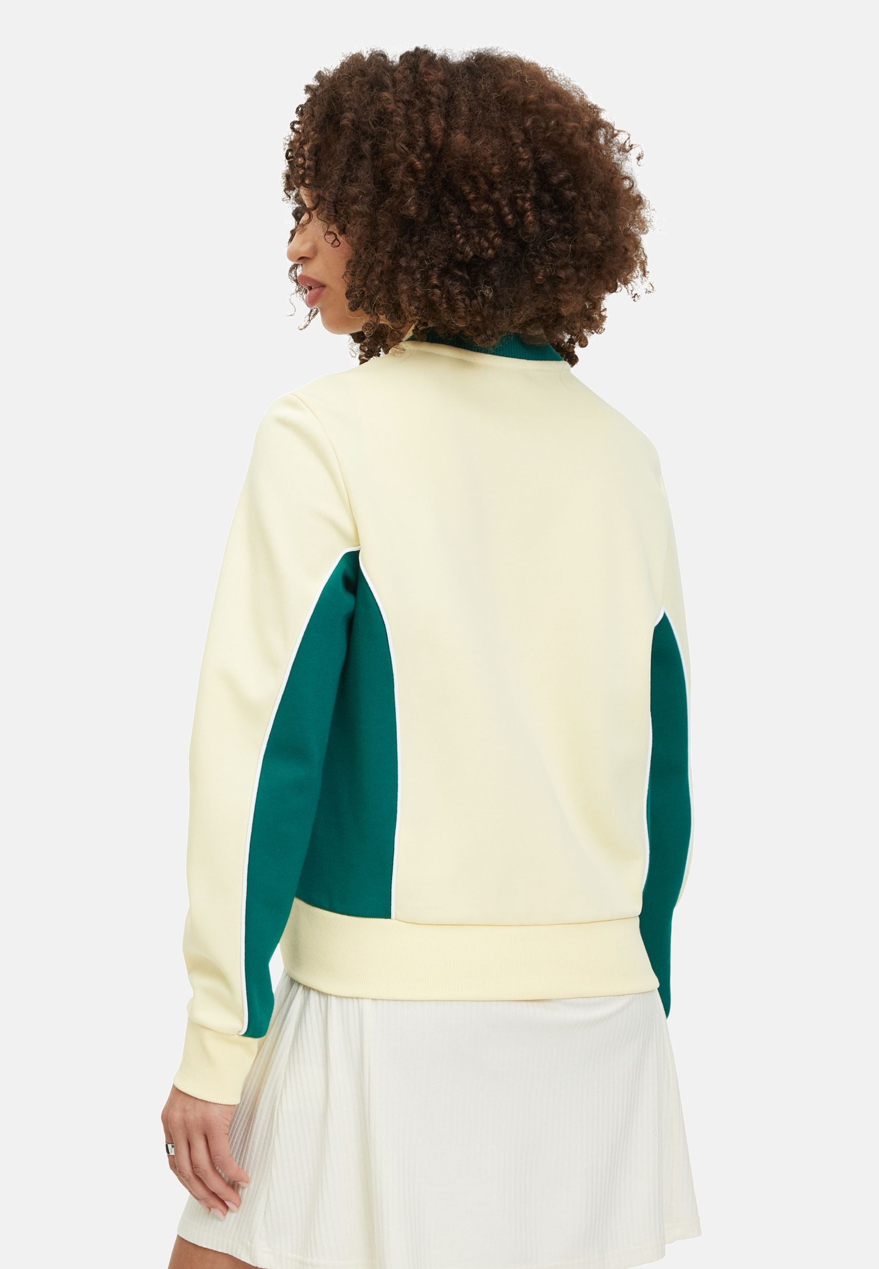 Laiben Track Jacket in French Vanilla Aventurine Vestes Fila   