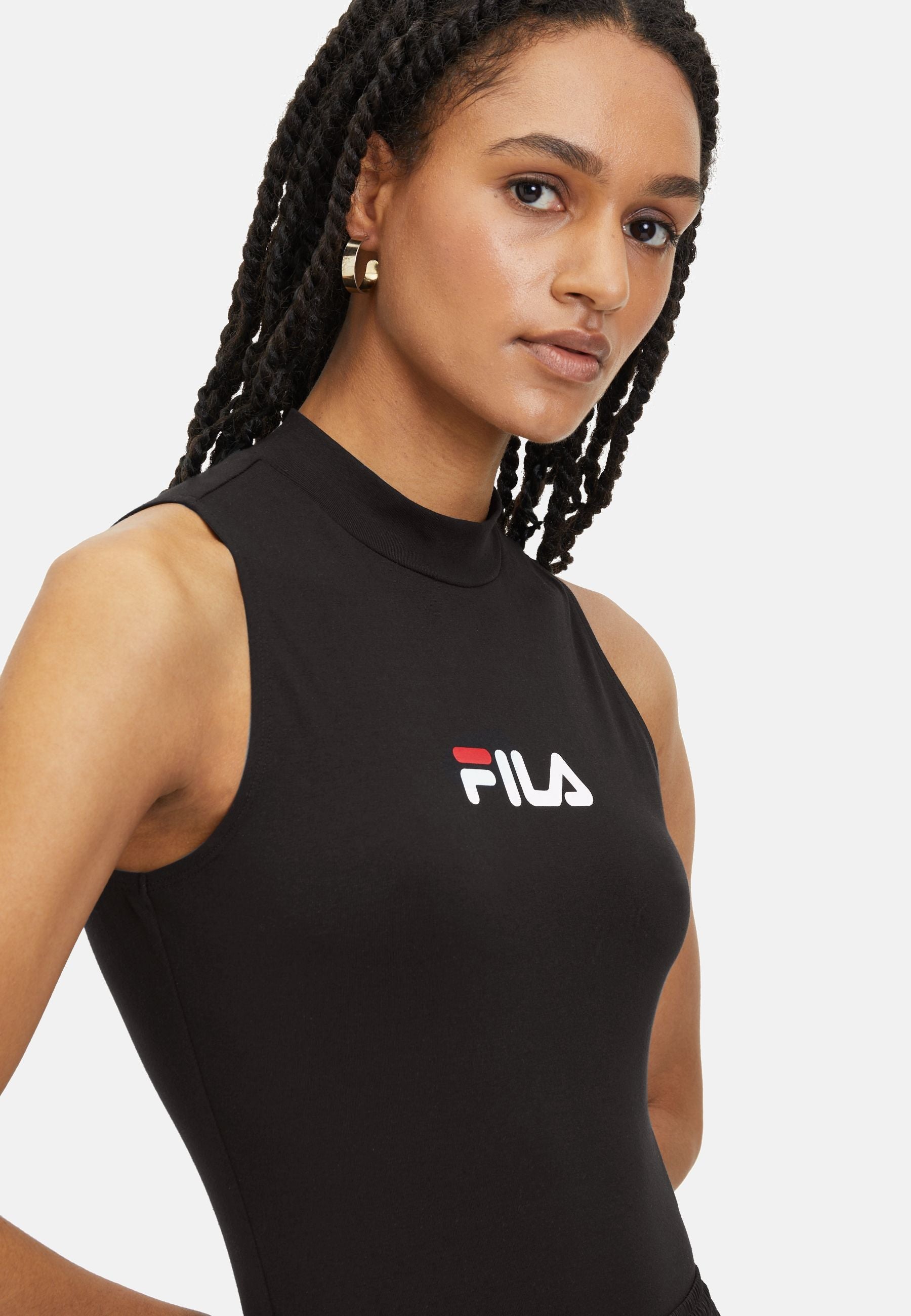 Corps sans manches Limeira en noir T-shirts Fila   