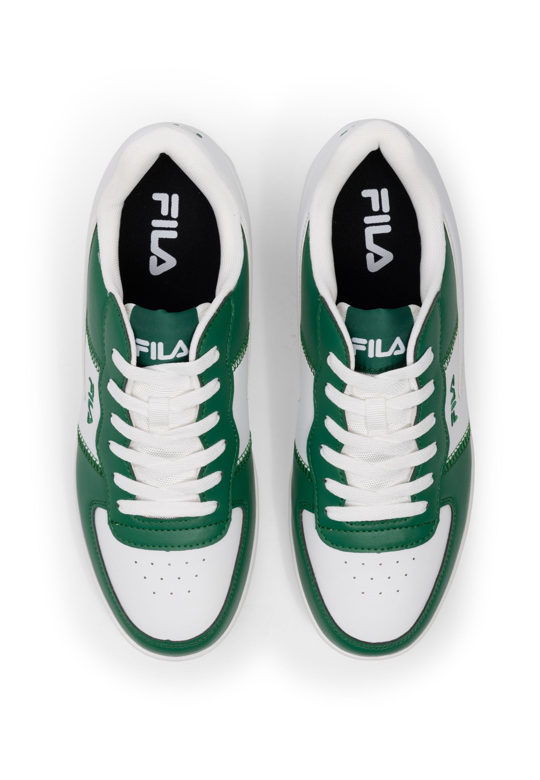 Baskets Noclaf in White-Verdant Green Fila   