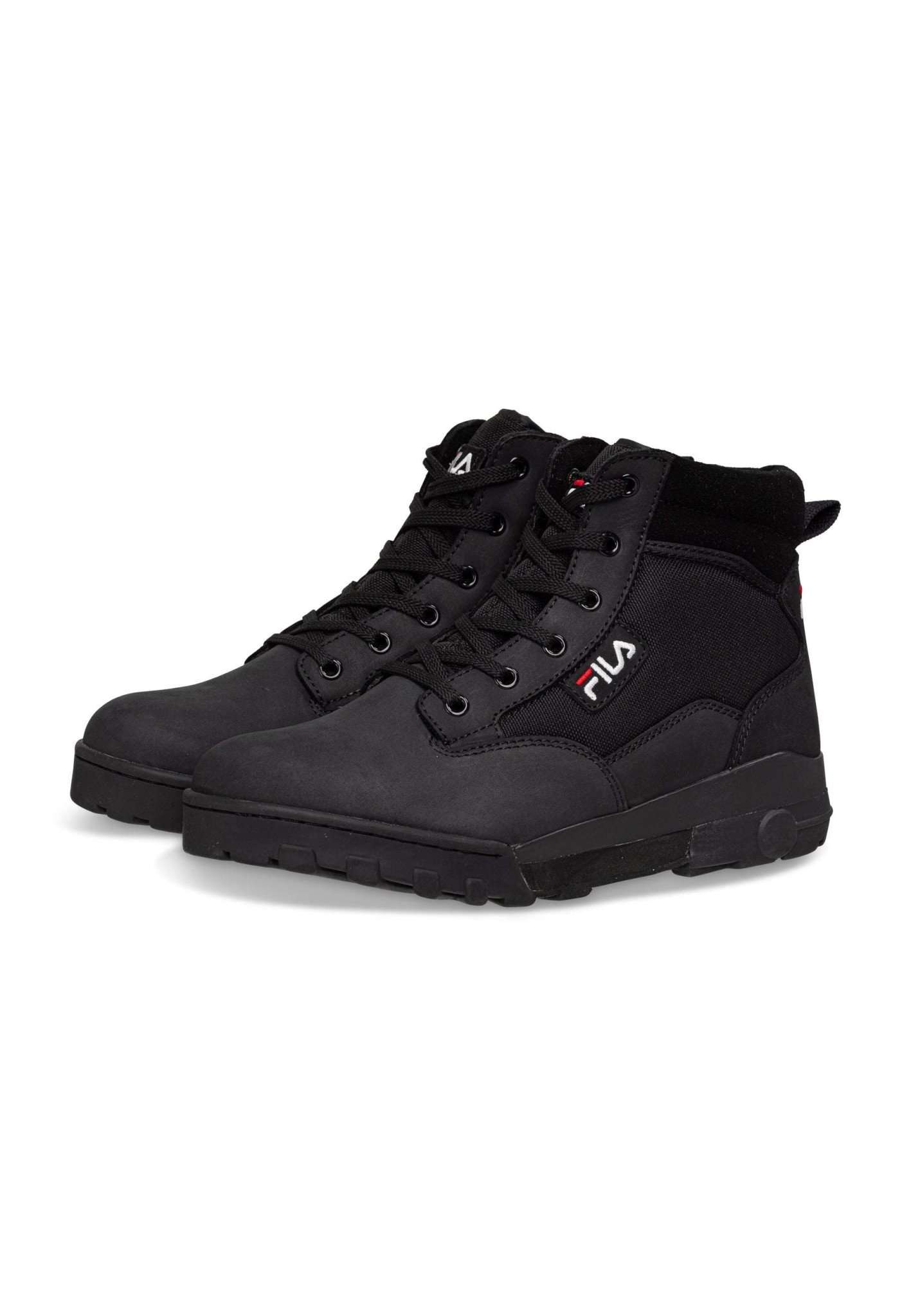 Bottines à lacets Grunge II Mid en noir Fila   