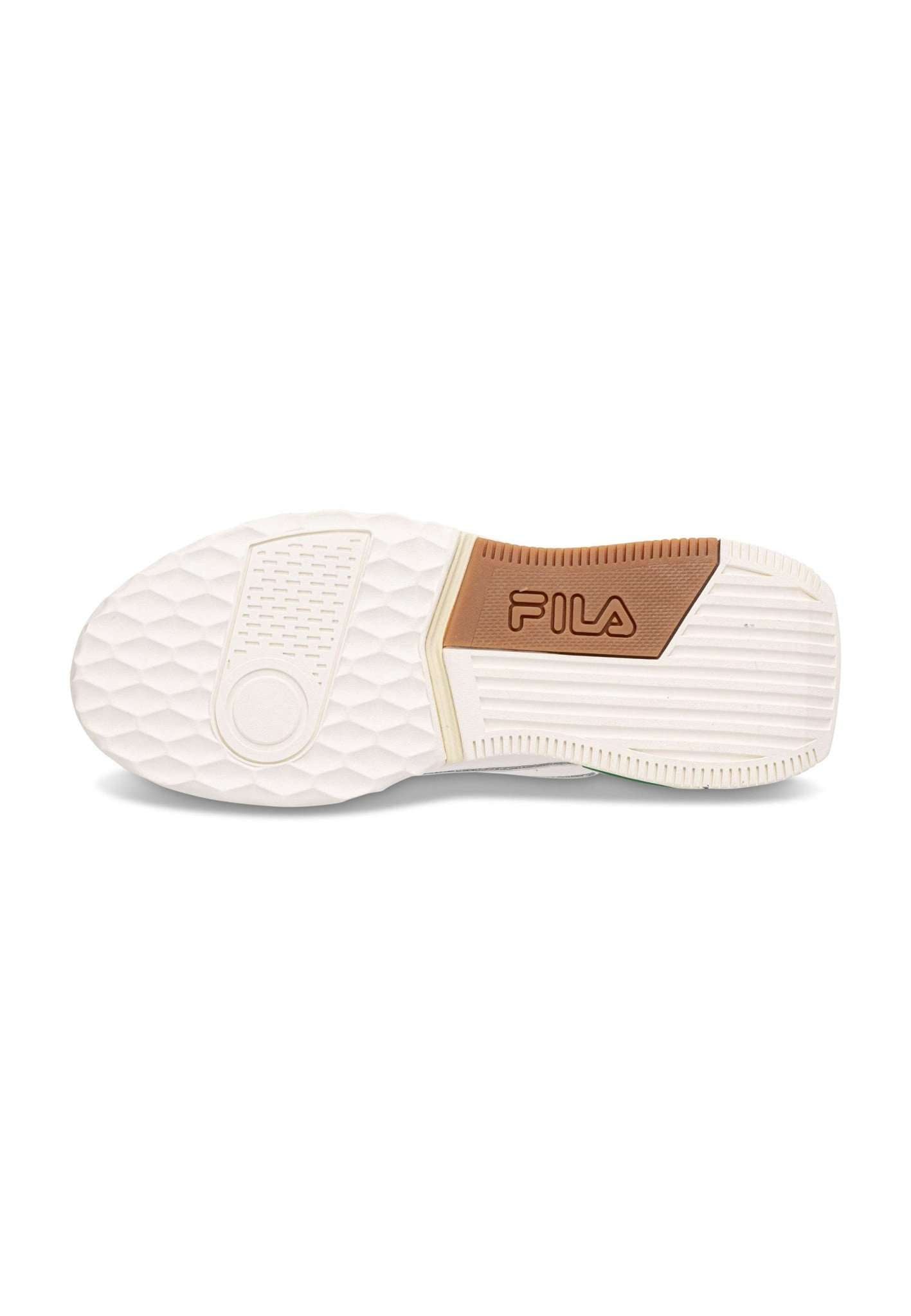 Baskets Modern T '23 in White-Verdant Green Fila   