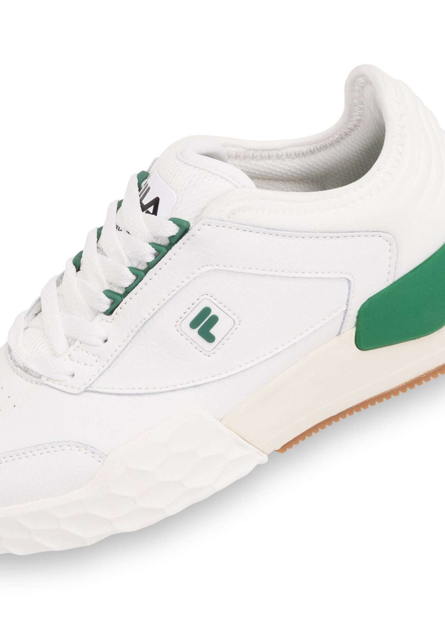 Baskets Modern T '23 in White-Verdant Green Fila   