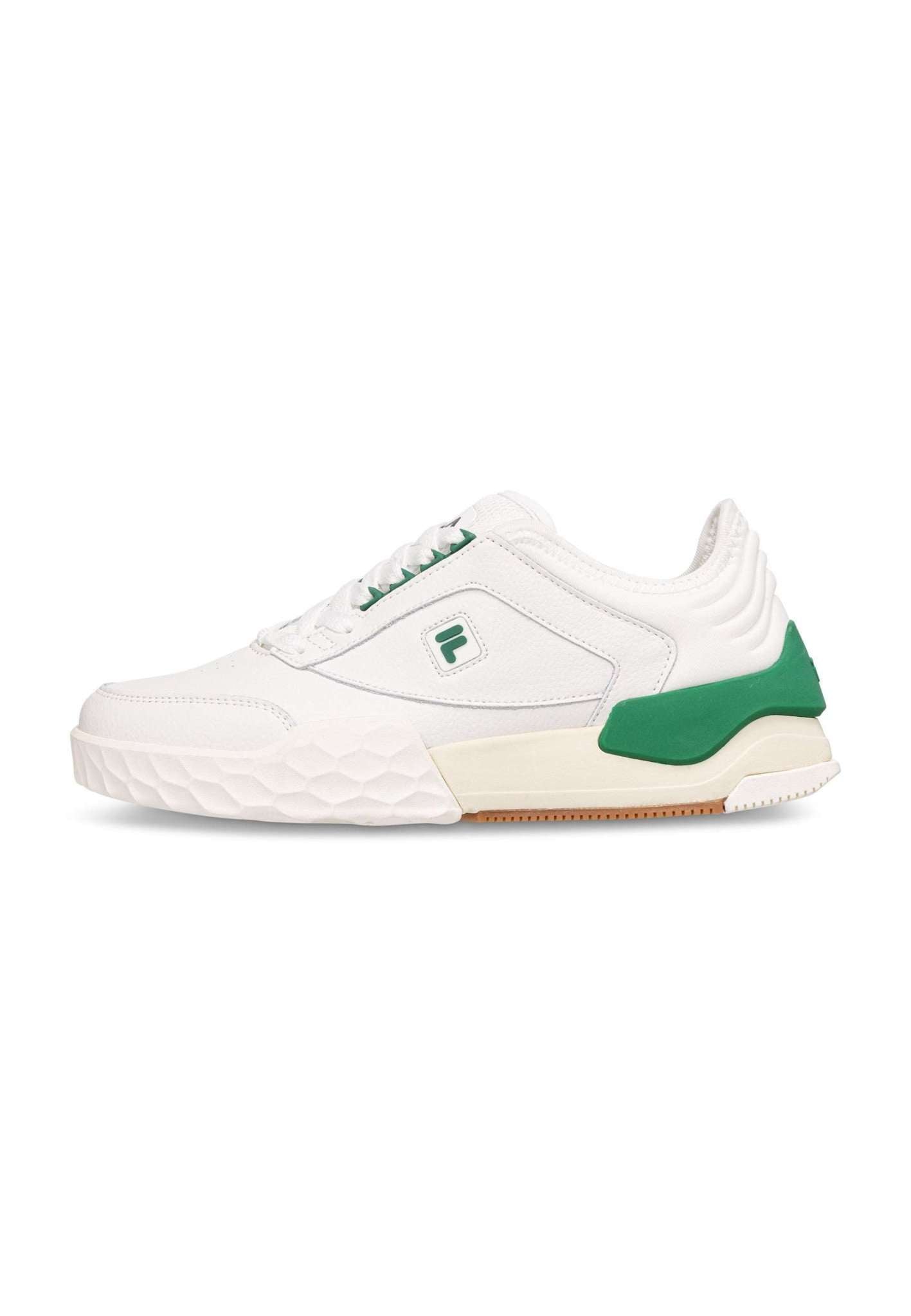 Baskets Modern T '23 in White-Verdant Green Fila   