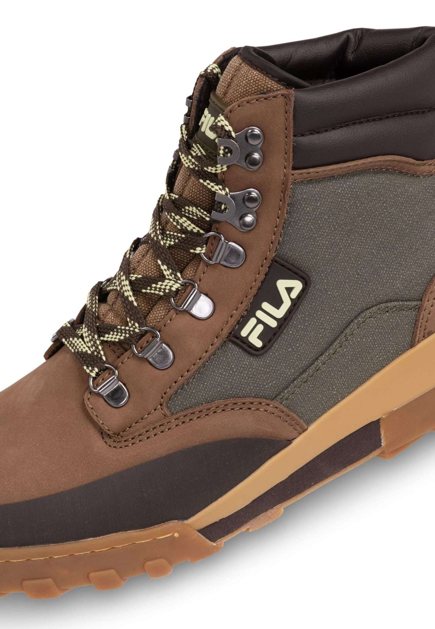 Grunge II Cvs Mid in Partridge-Shadow Lime Chaussures de trekking Fila   