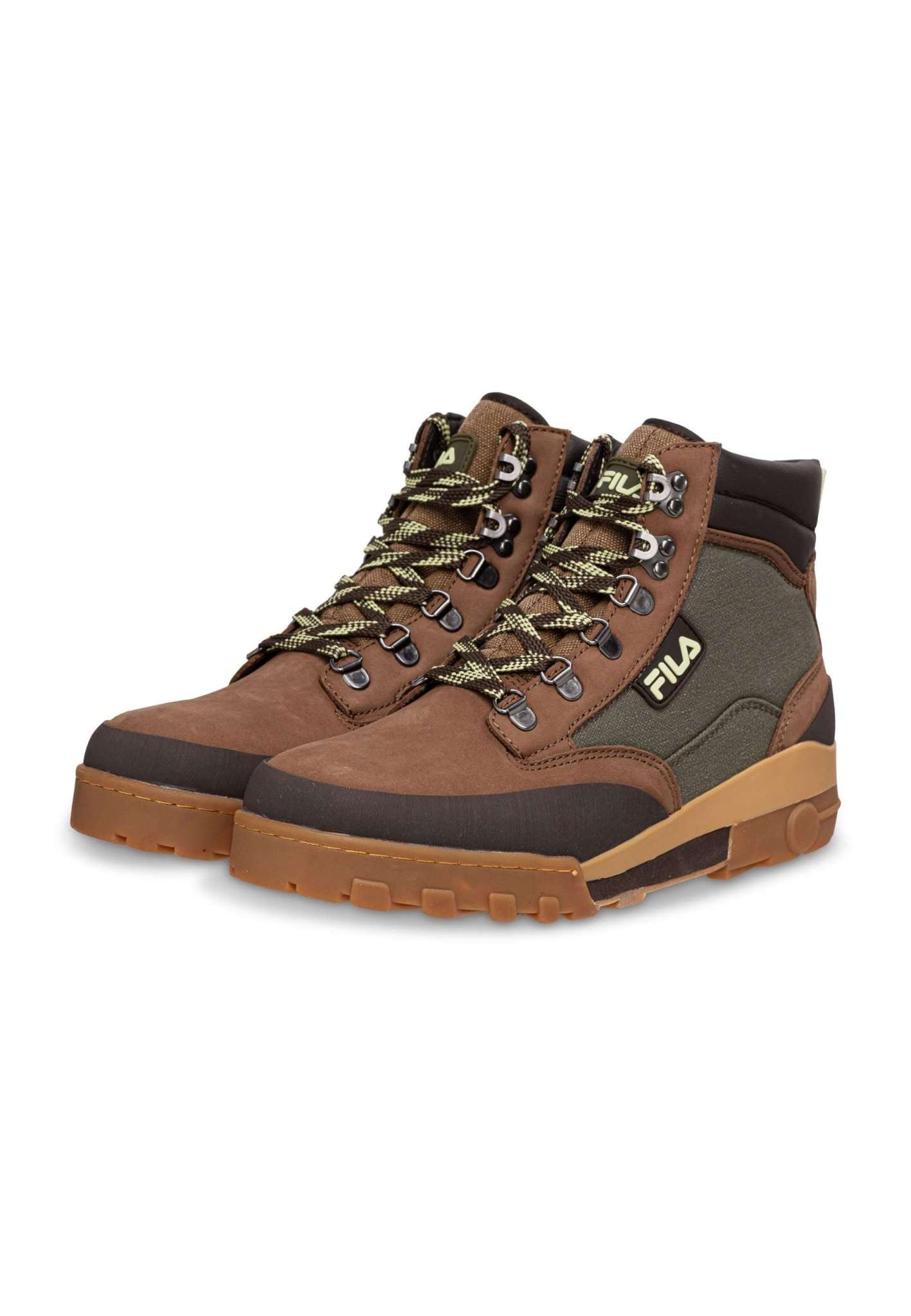 Grunge II Cvs Mid in Partridge-Shadow Lime Chaussures de trekking Fila   