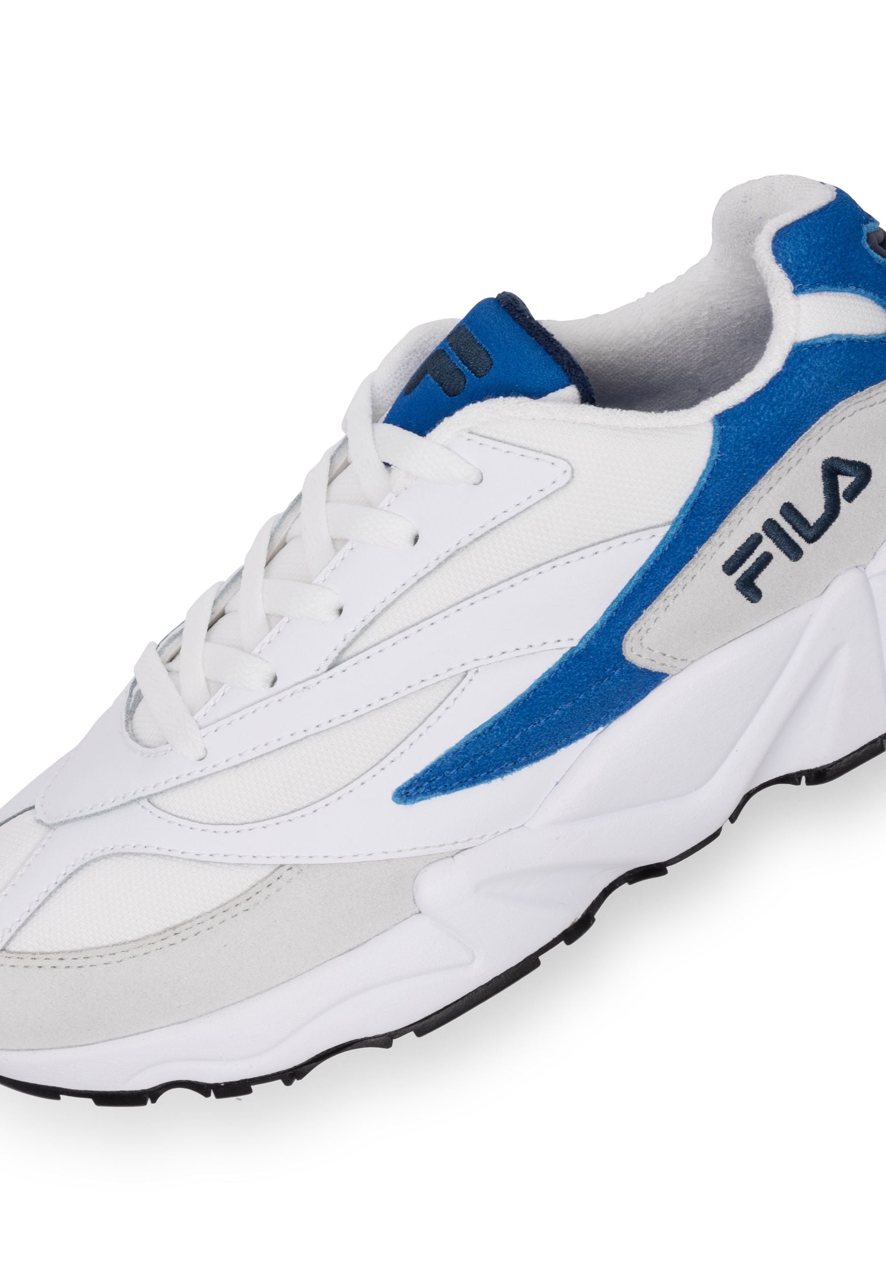 Baskets V94M en blanc-bleu prime Fila   