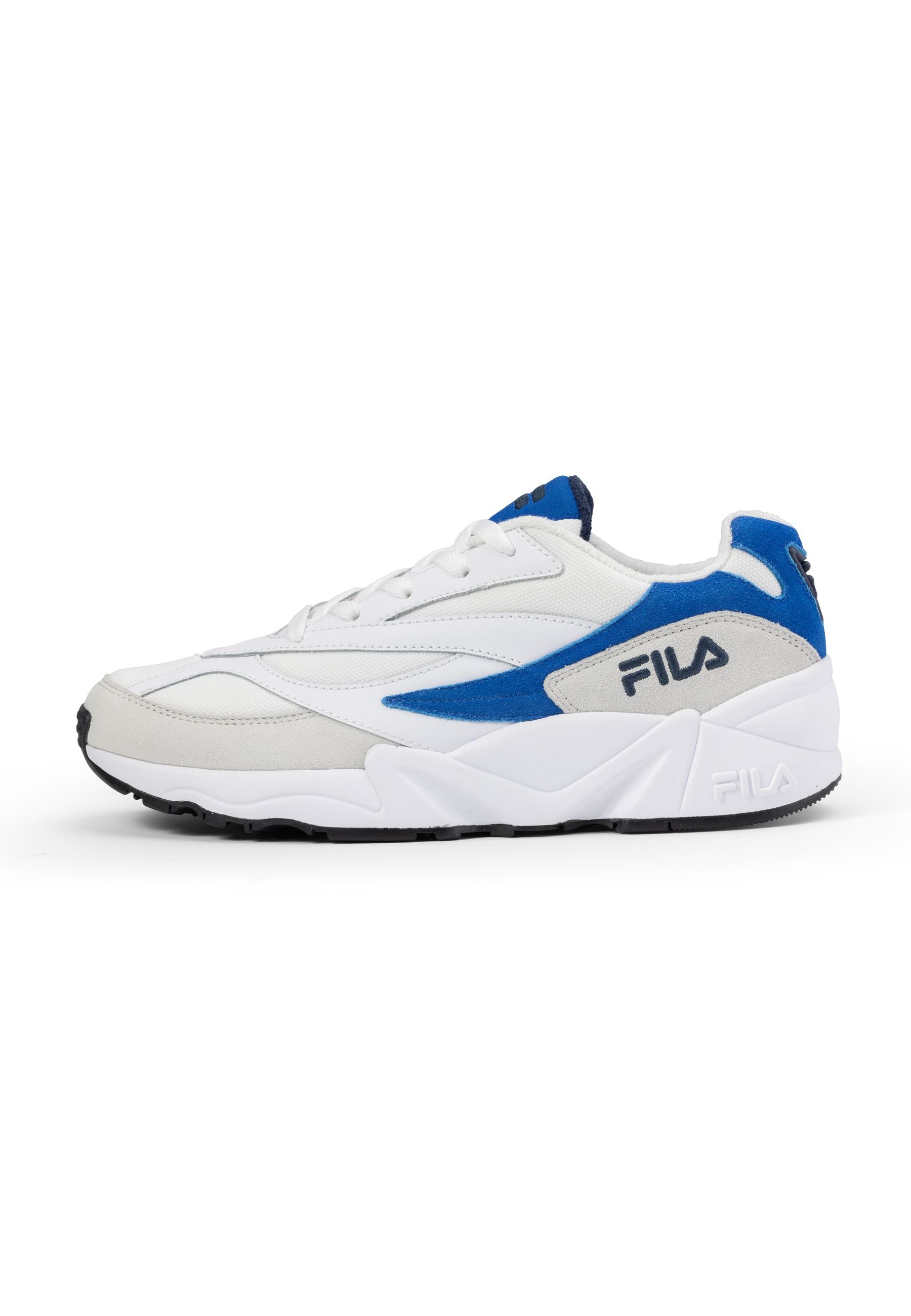 Baskets V94M en blanc-bleu prime Fila   