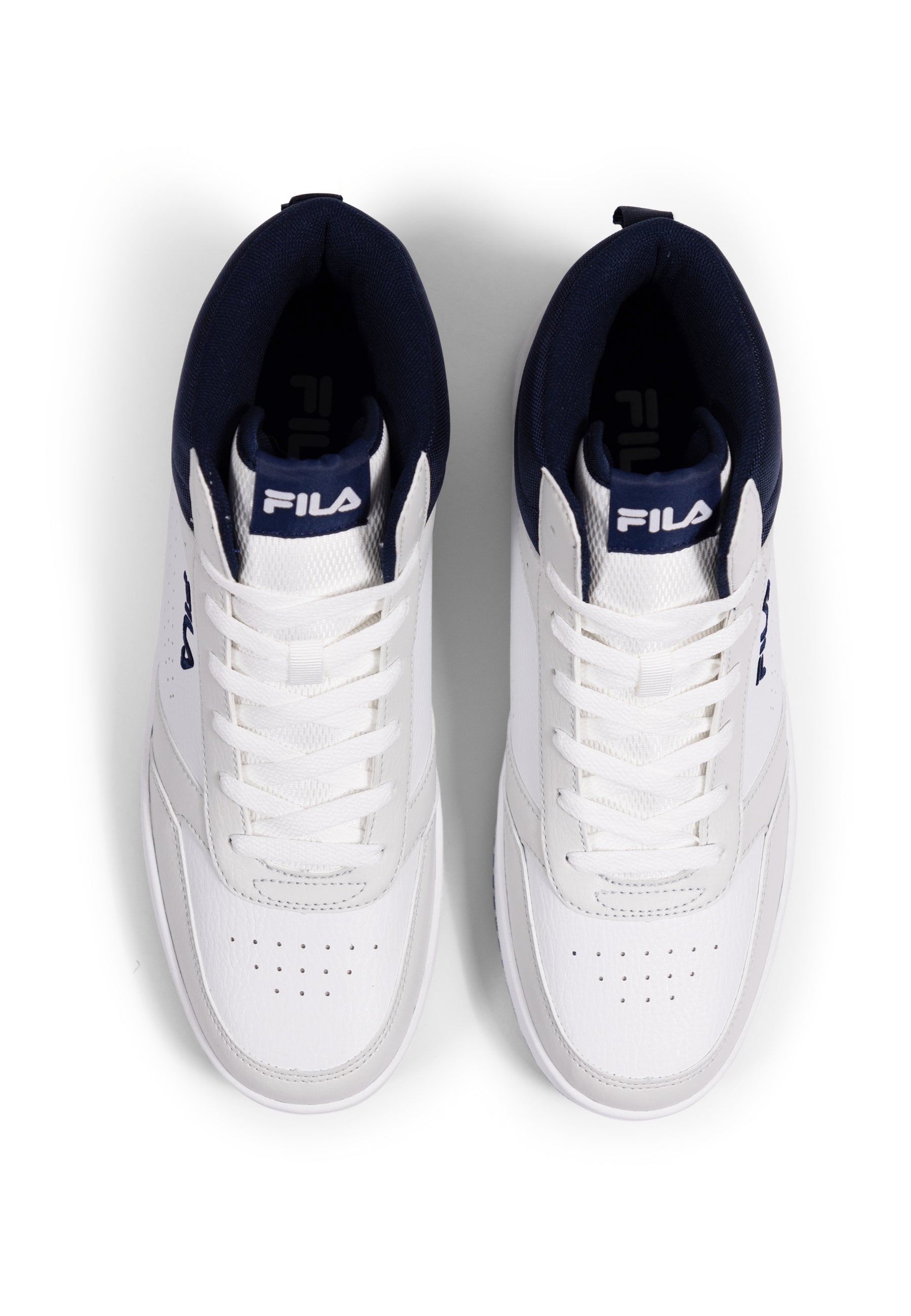 Baskets Rega en blanc-Fila Navy Fila   