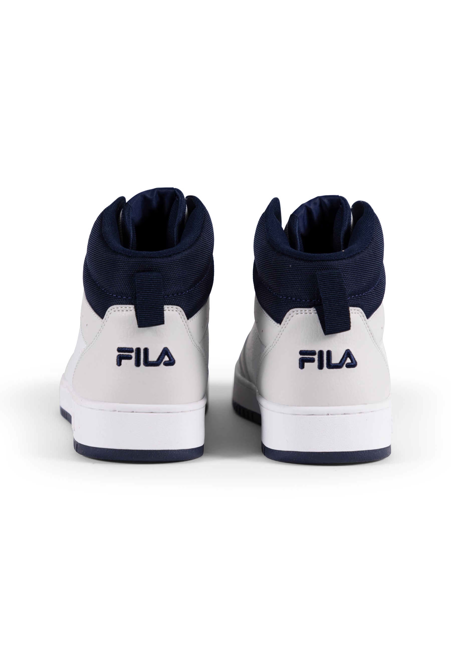 Baskets Rega Mid en blanc-Fila Navy Fila   