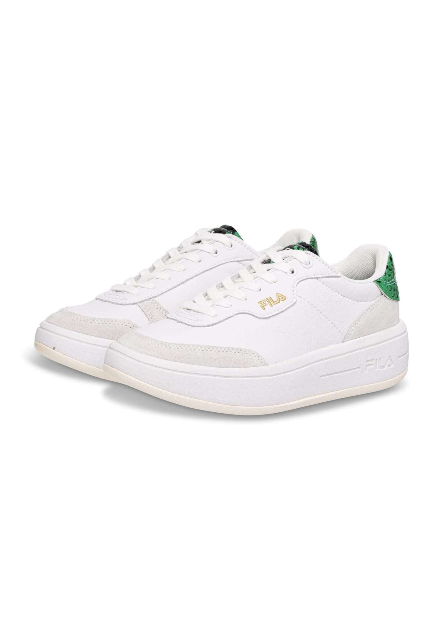 Fila Baskets Premium F Wmn in White-Verdant Green Fila   