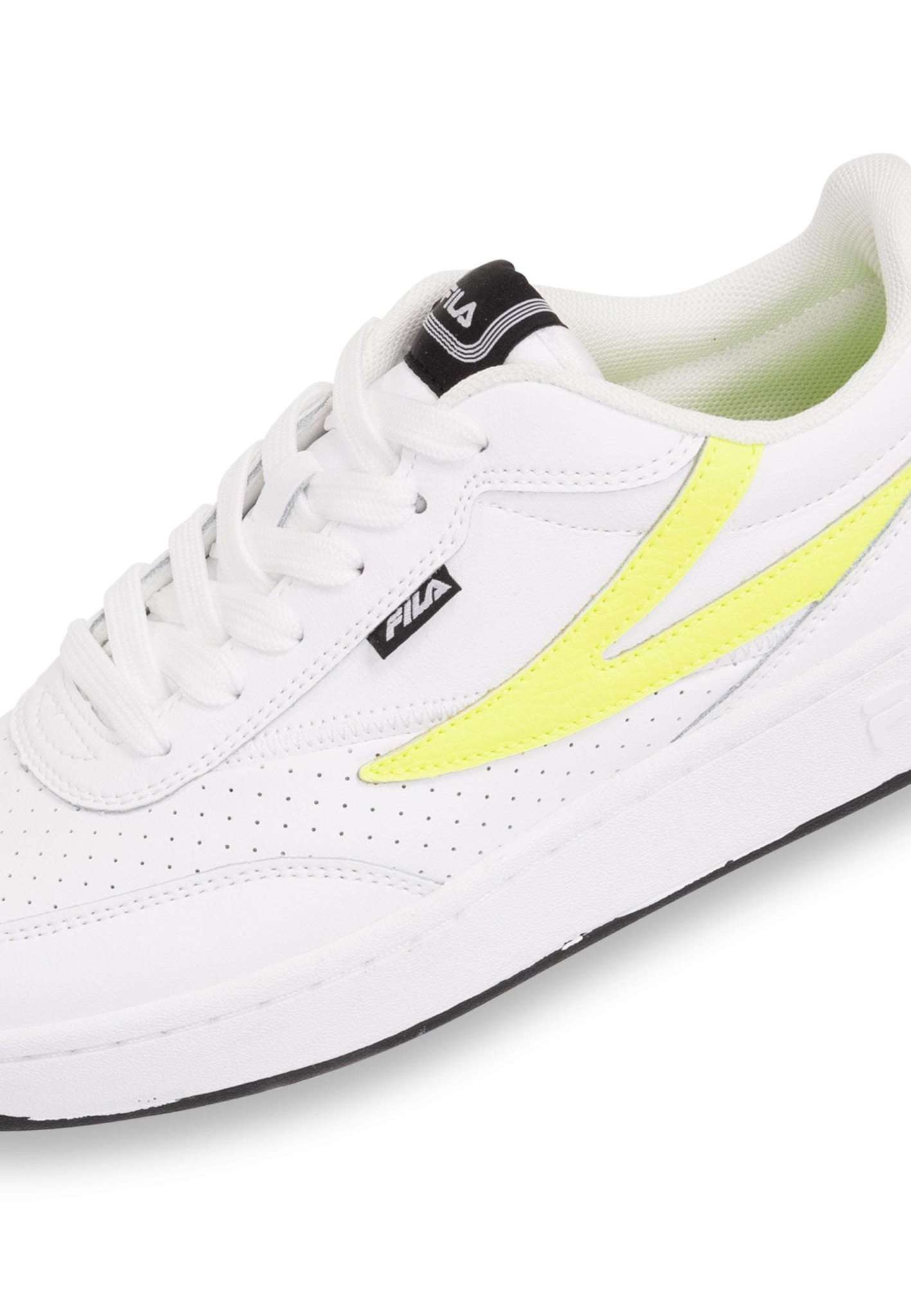 Fila Baskets Sevaro Wmn en Blanc-Safety Yellow Fila   