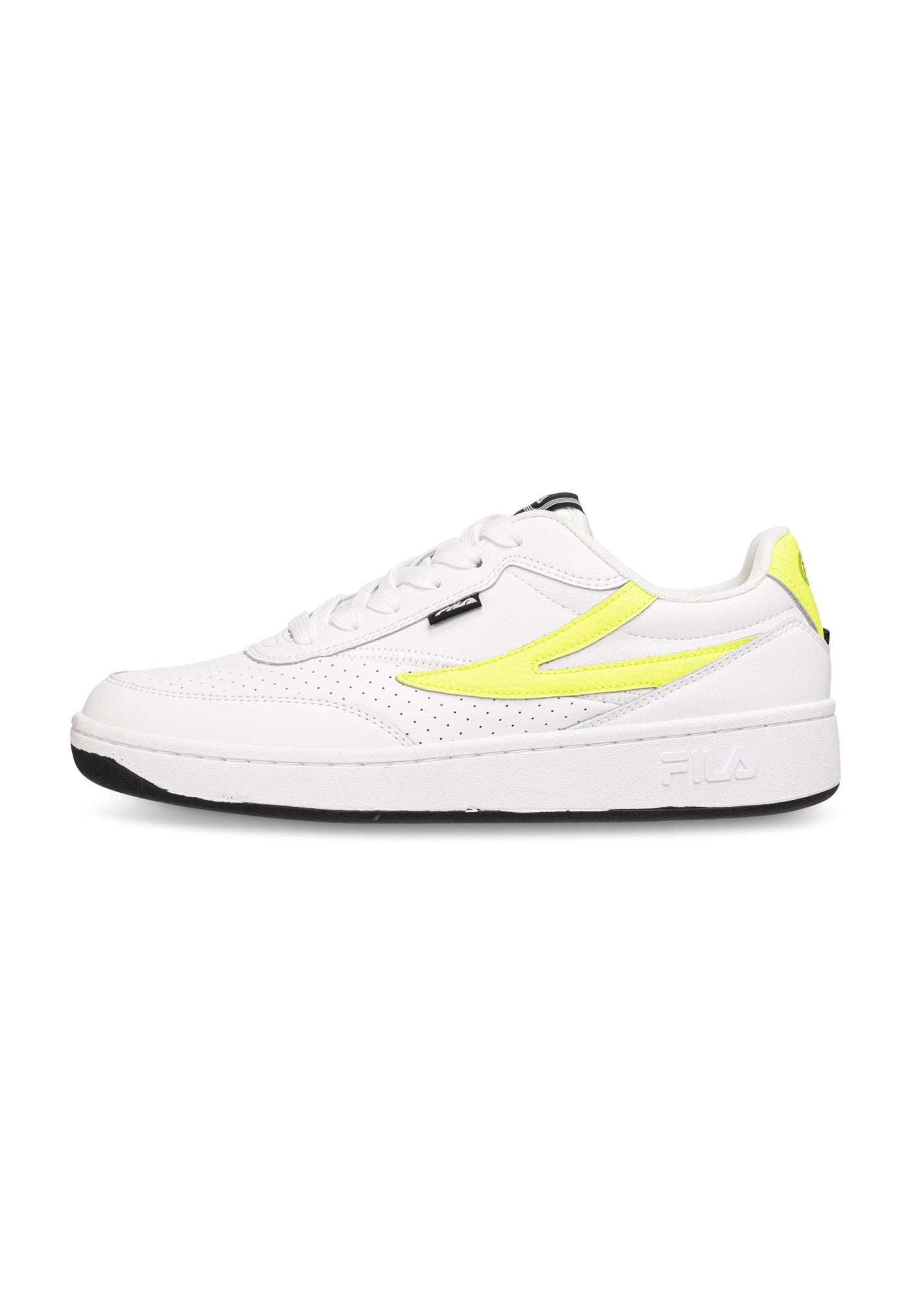 Fila Baskets Sevaro Wmn en Blanc-Safety Yellow Fila   