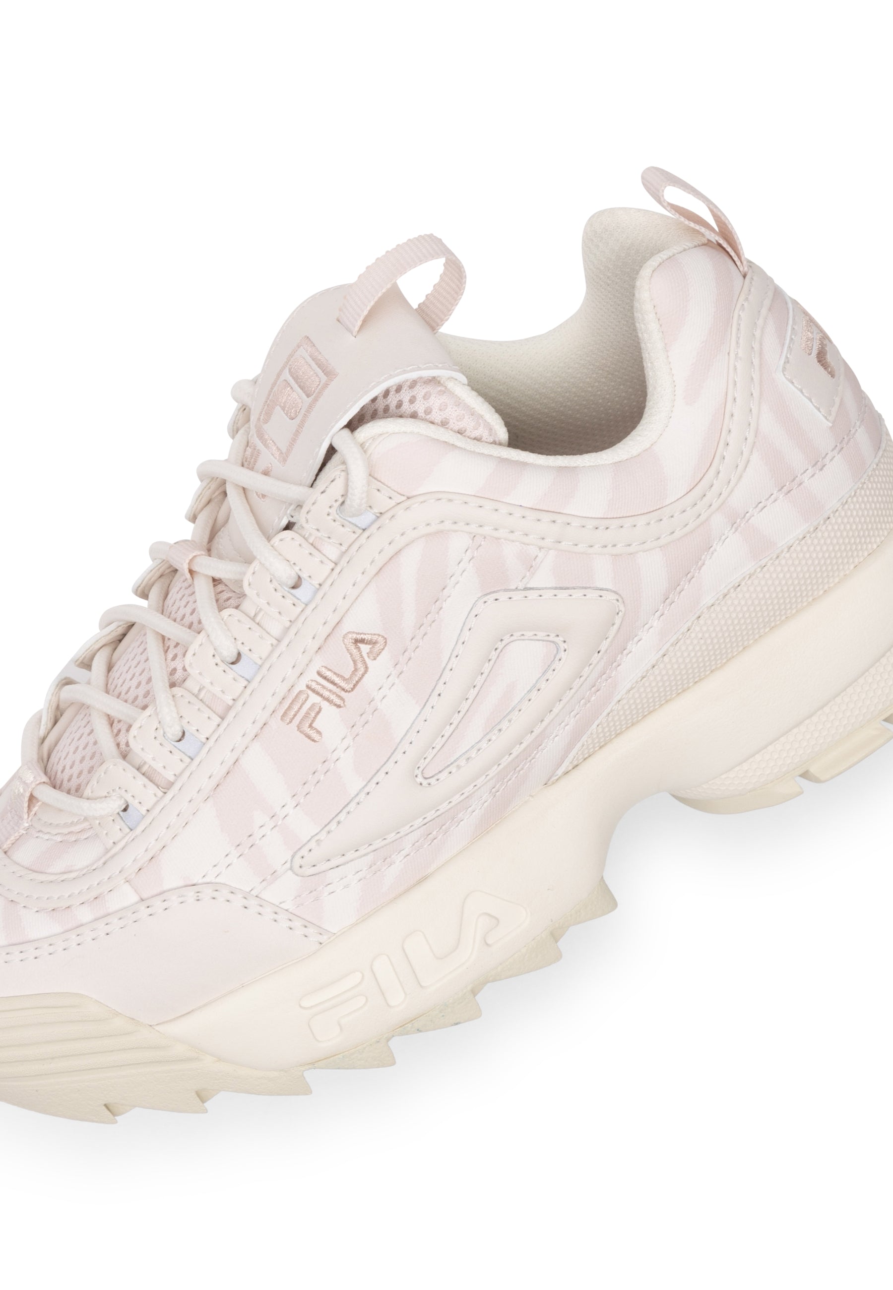 Baskets Disruptor A Wmn in Marshmallow-Mauve Chalk Fila   