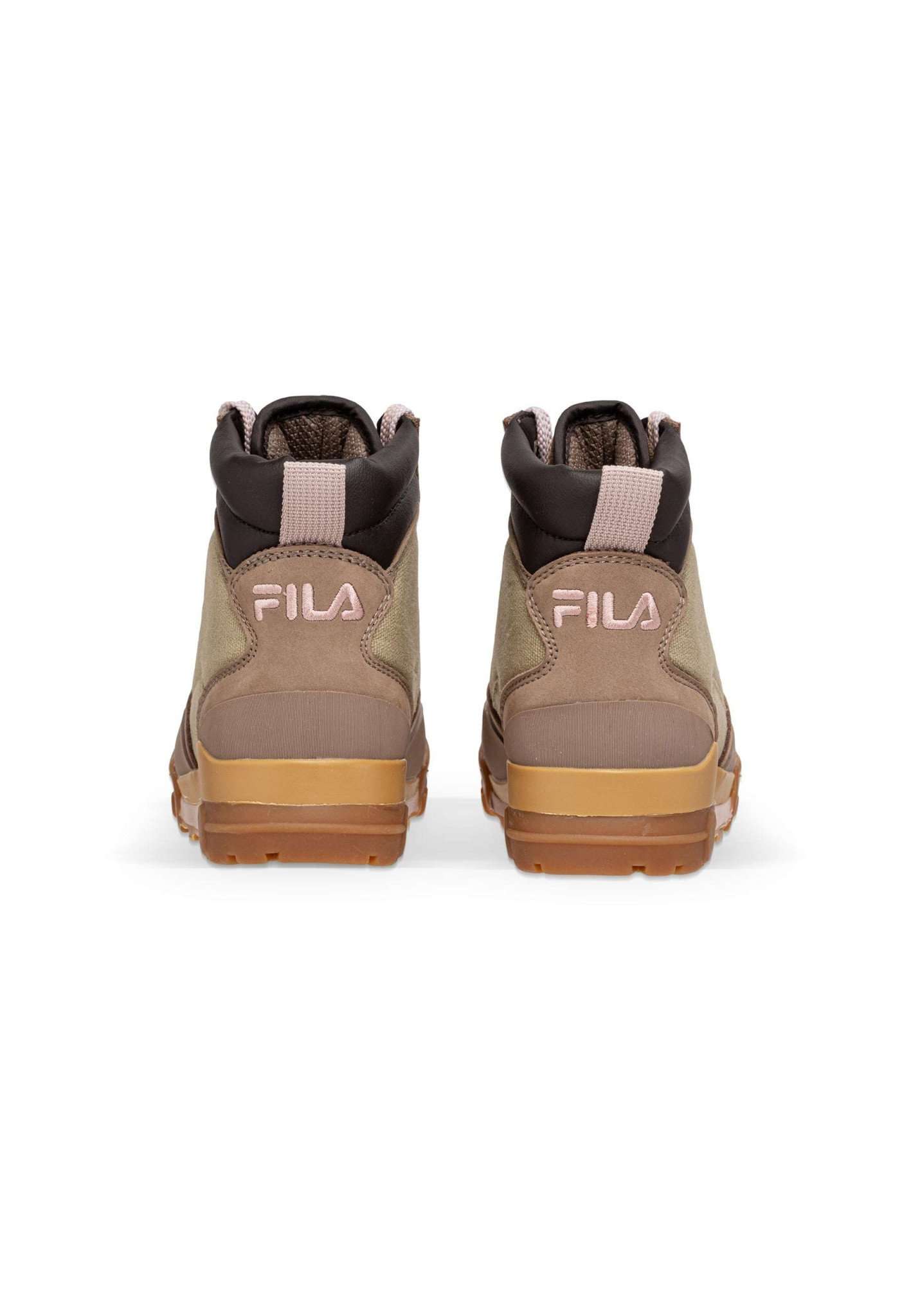 Grunge II Cvs Mid Wmn in Taupe Gray-Pale Mauve Chaussures de trekking Fila   