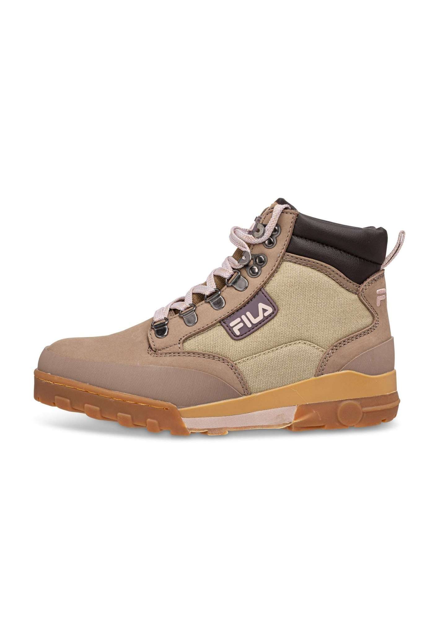 Grunge II Cvs Mid Wmn in Taupe Gray-Pale Mauve Chaussures de trekking Fila   