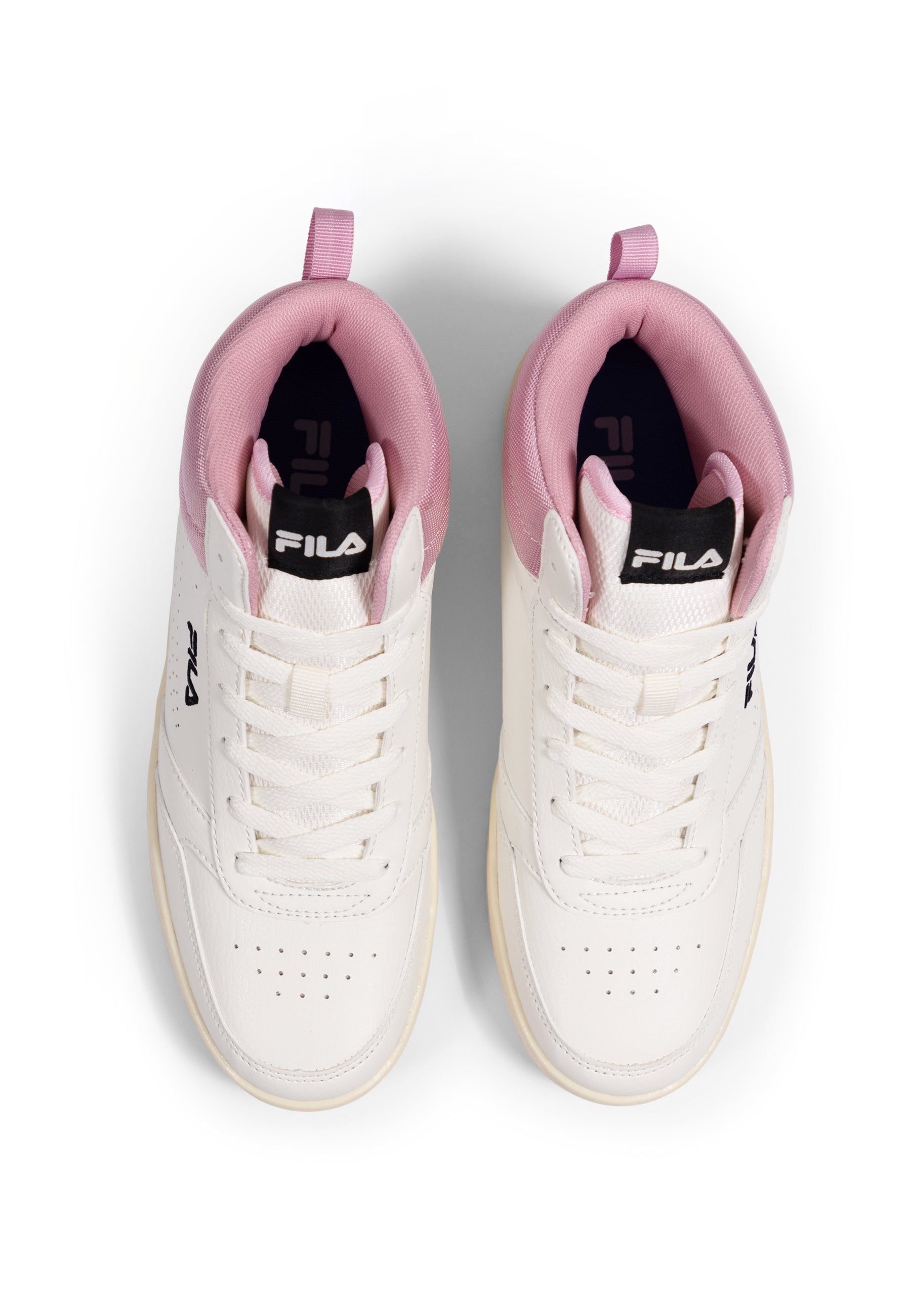 Baskets Rega Mid Wmn en guimauve-Pink Nectar Fila   