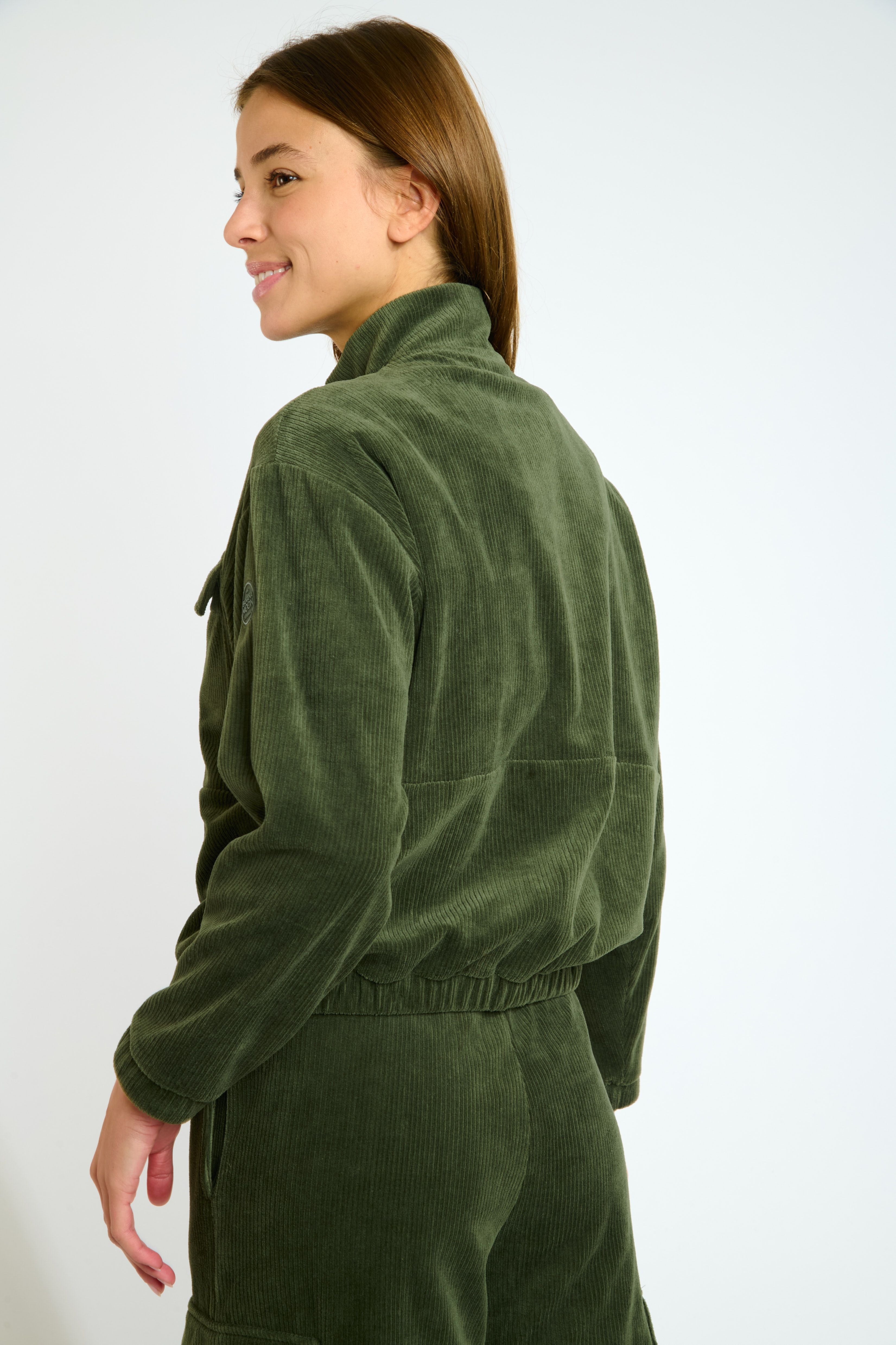 GAVIN-QUANDARY Sweat-shirt en kaki Sweatshirts Banana Moon