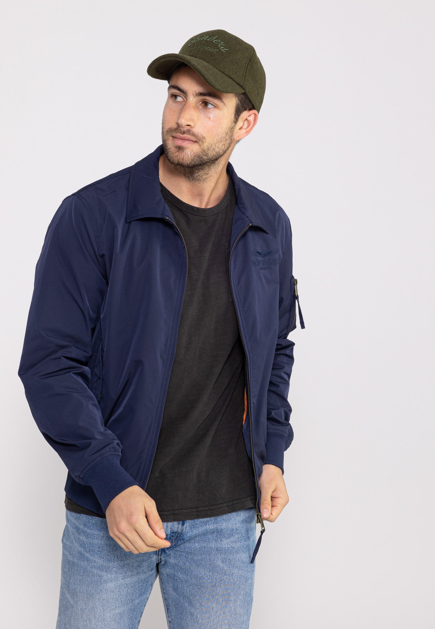 Hawk M Bomber dans Vestes Navy Bombers Original   