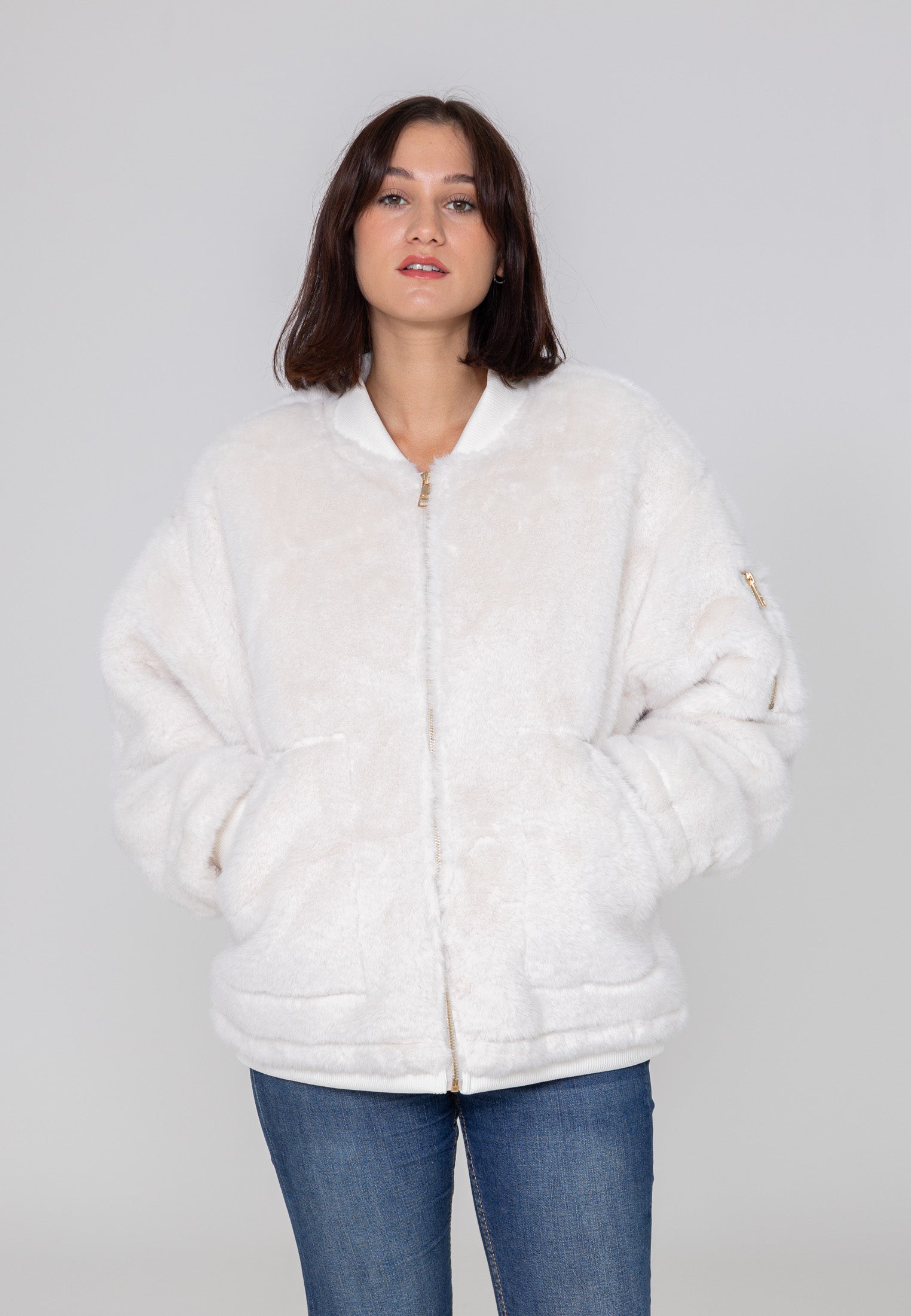 Veste bomber Helsinki W dans Vestes blanches Bombers Original   