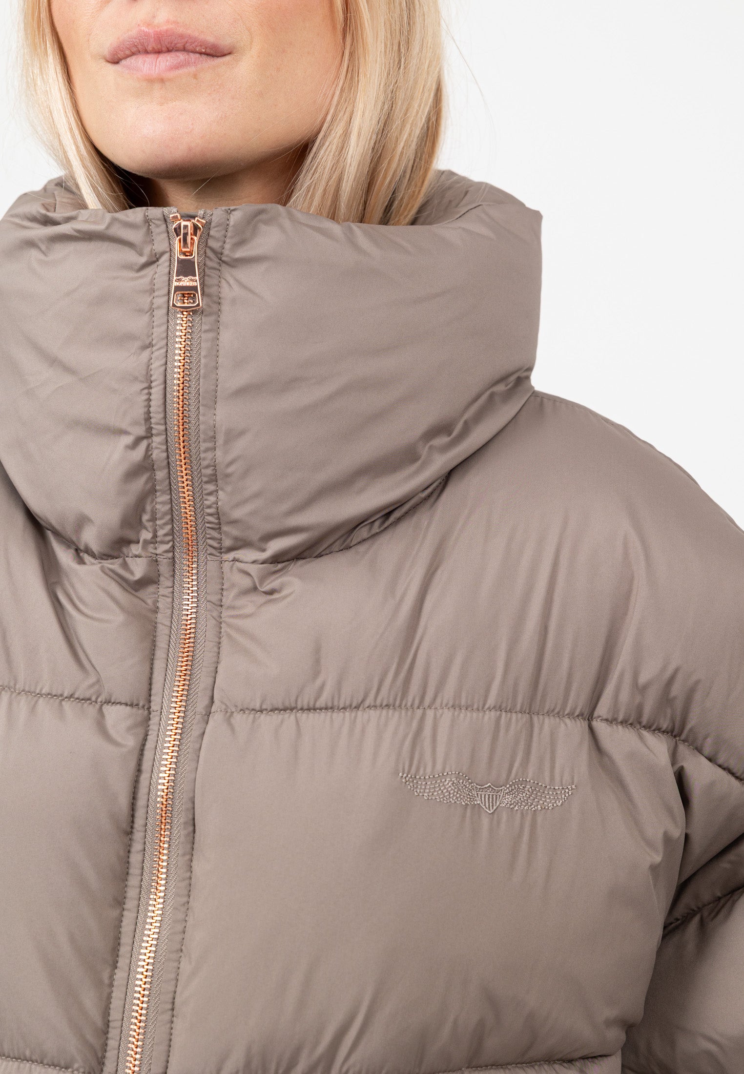 Hill-W in Taupe Vestes Bombers Original
