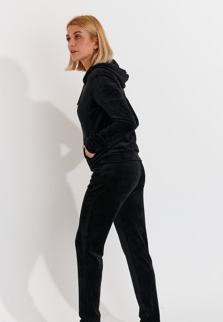 KEENAN-SEALAKE Pantalon de jogging en Noir Banana Moon