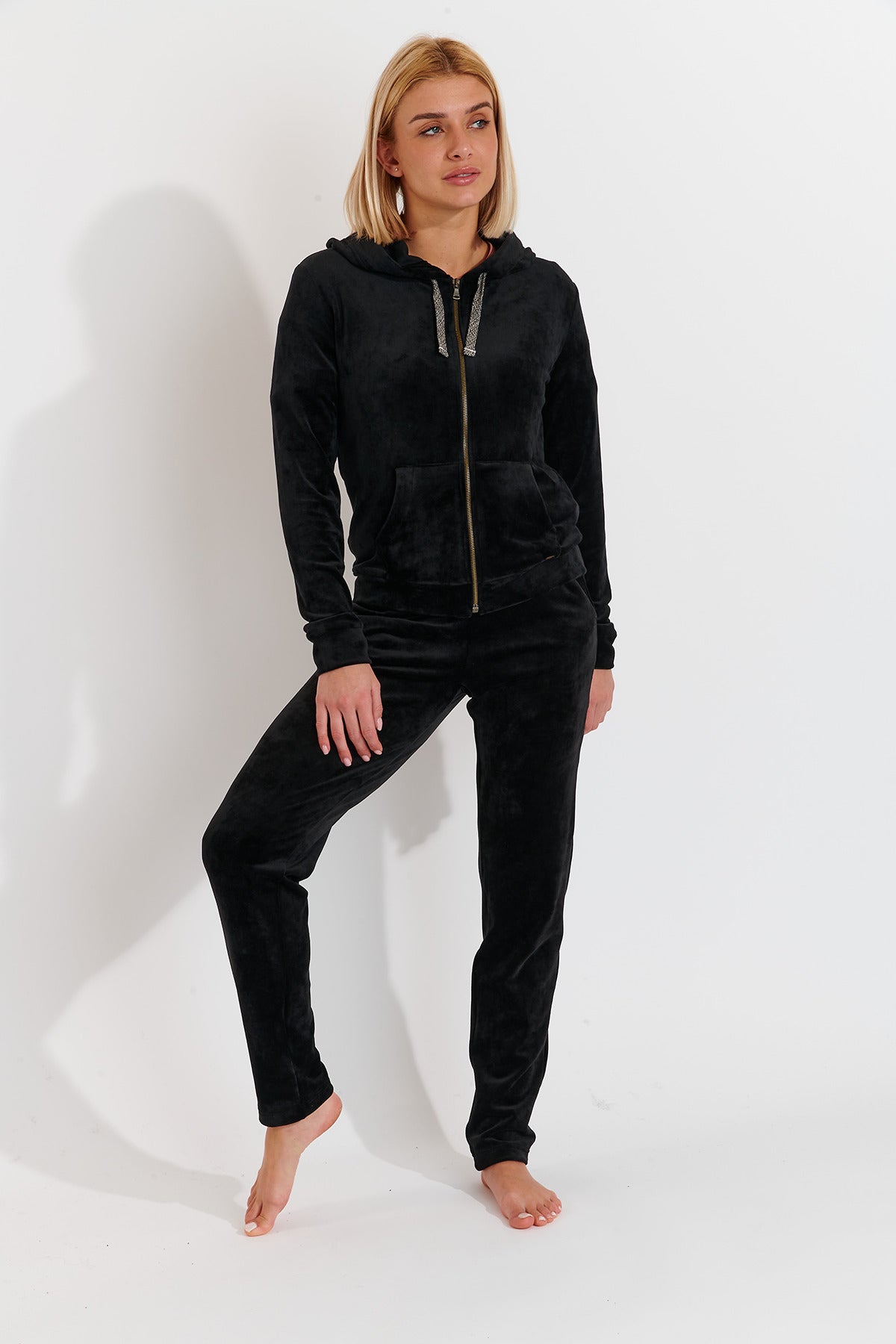 KEENAN-SEALAKE Pantalon de jogging en Noir Banana Moon   