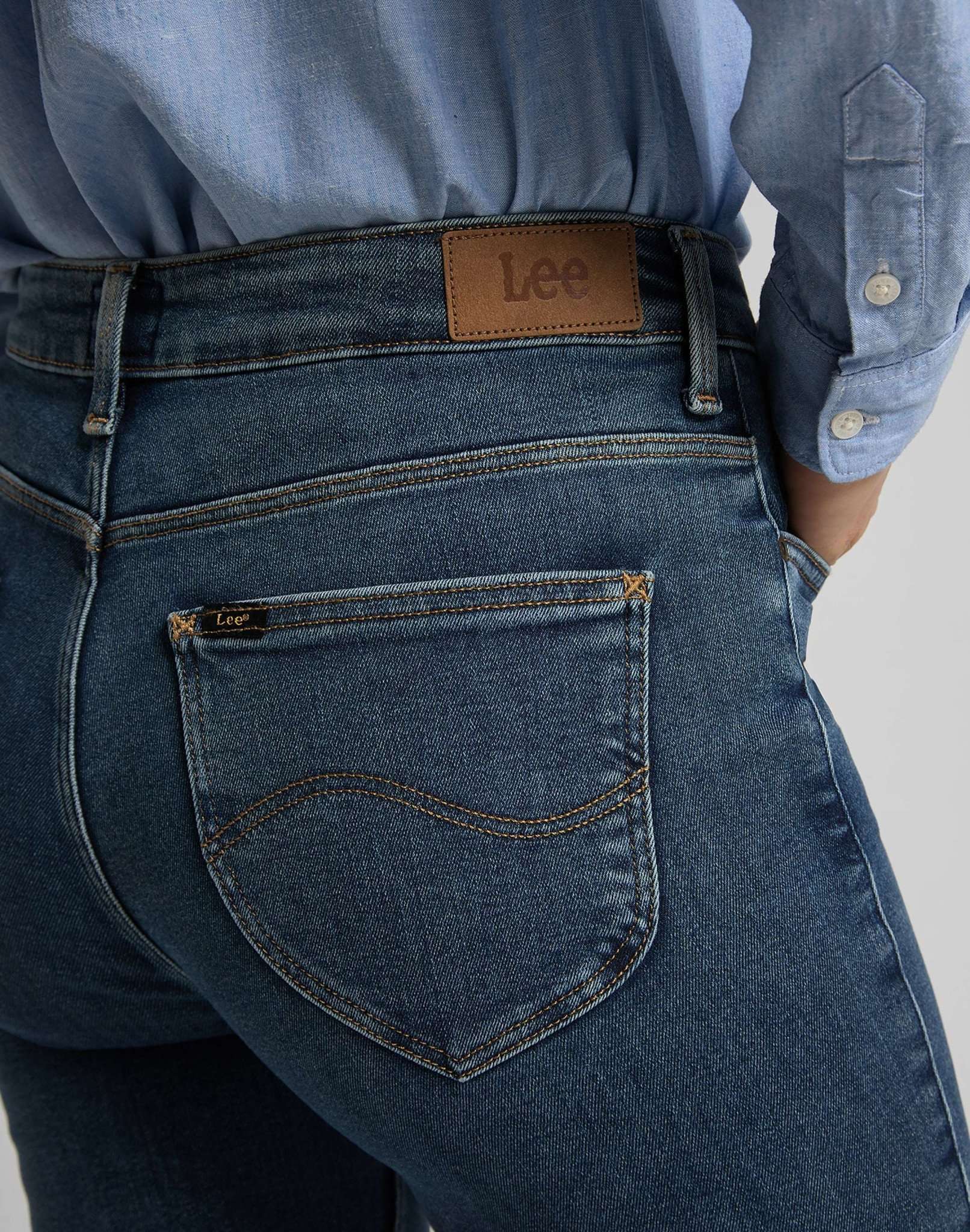 Jeans Scarlett High Zip en Mid Ely Lee   