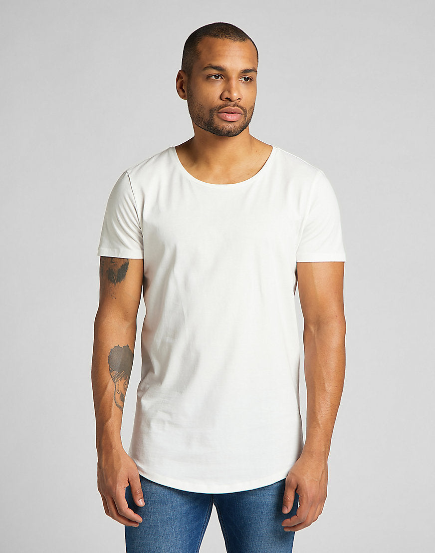 Shaped Tee dans Cloud Dancer T-shirts Lee   