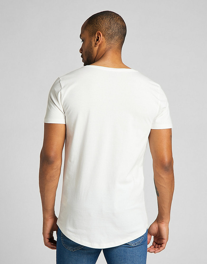 Shaped Tee dans Cloud Dancer T-shirts Lee   