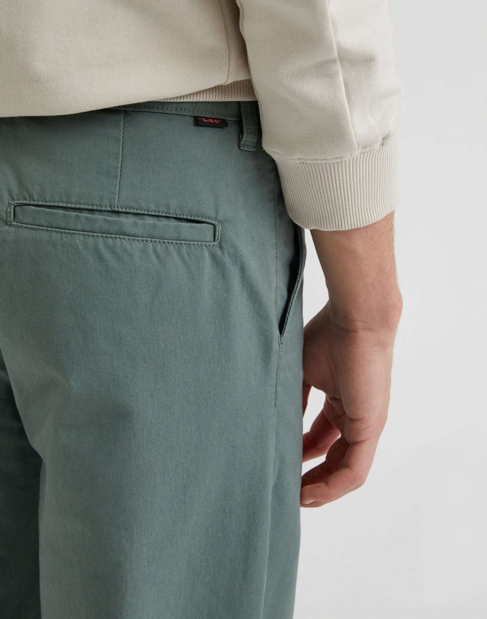 Relaxed Chino en pantalon Fort Green Lee   