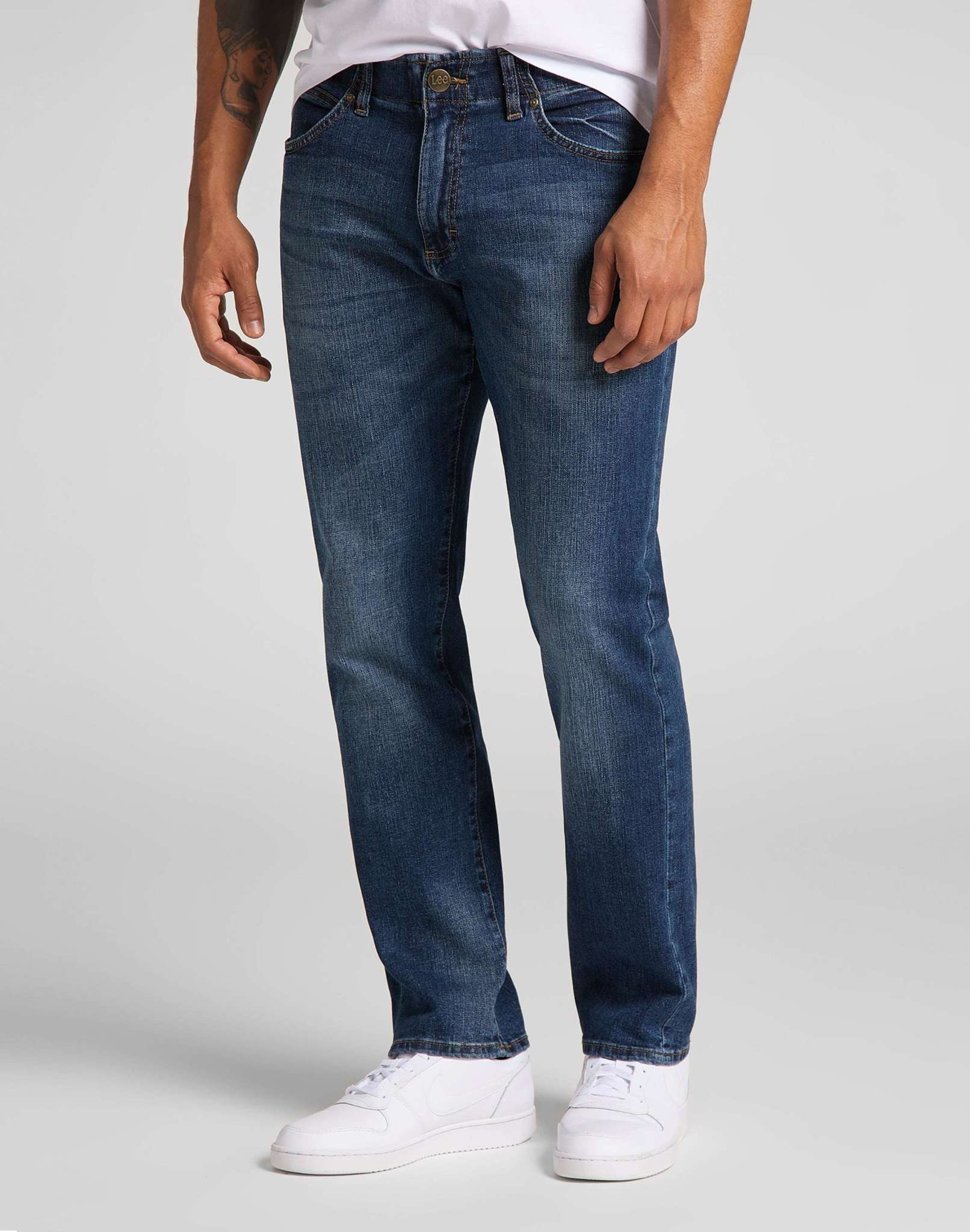 Straight Fit XM en jeans Maddox Lee   