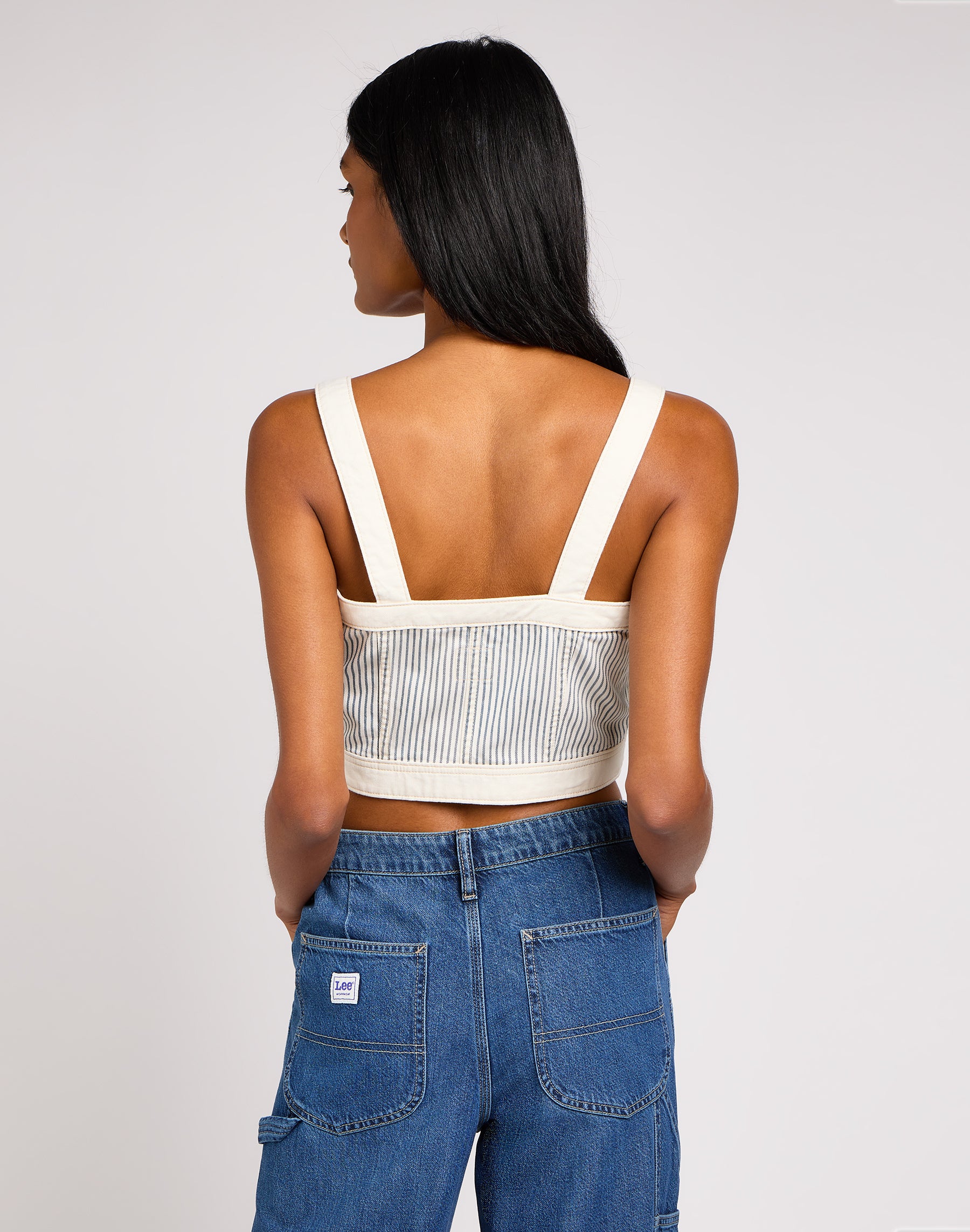 Réservoir en denim dans I Feel Love Tops Lee   