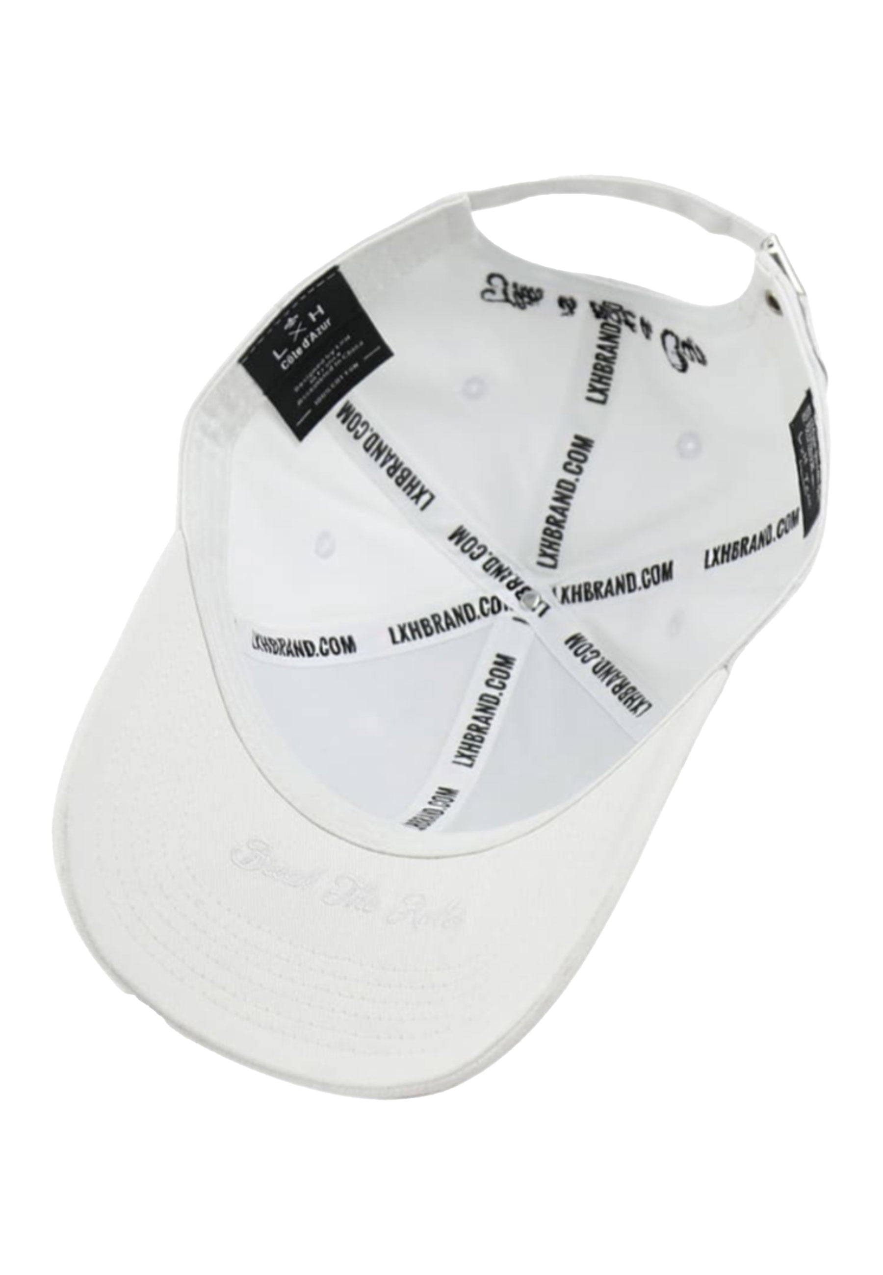 Casquette Coton - Paris en Blanc Caps LXH   