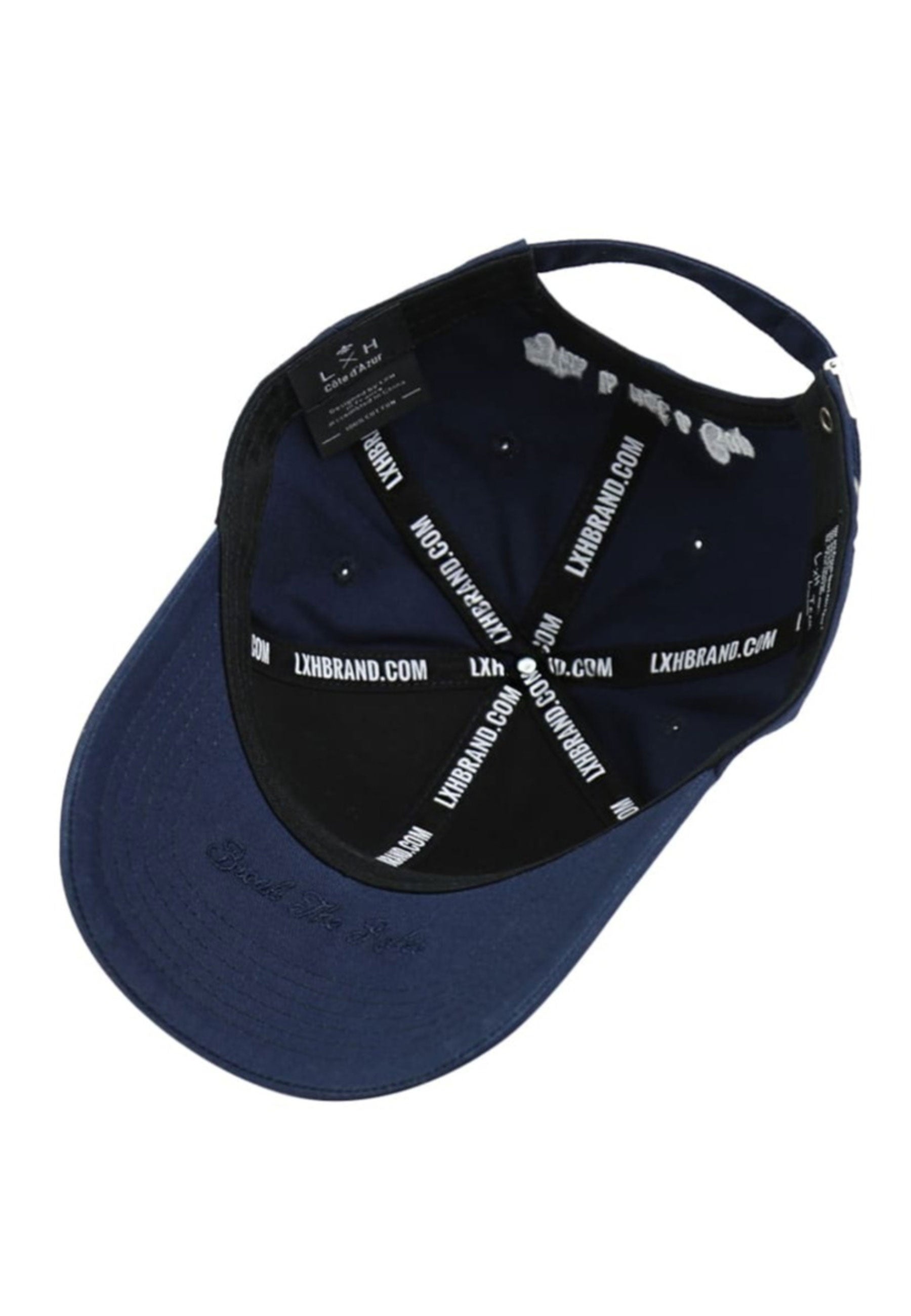 Casquette Coton - Paris en Bleu Marine Caps LXH   