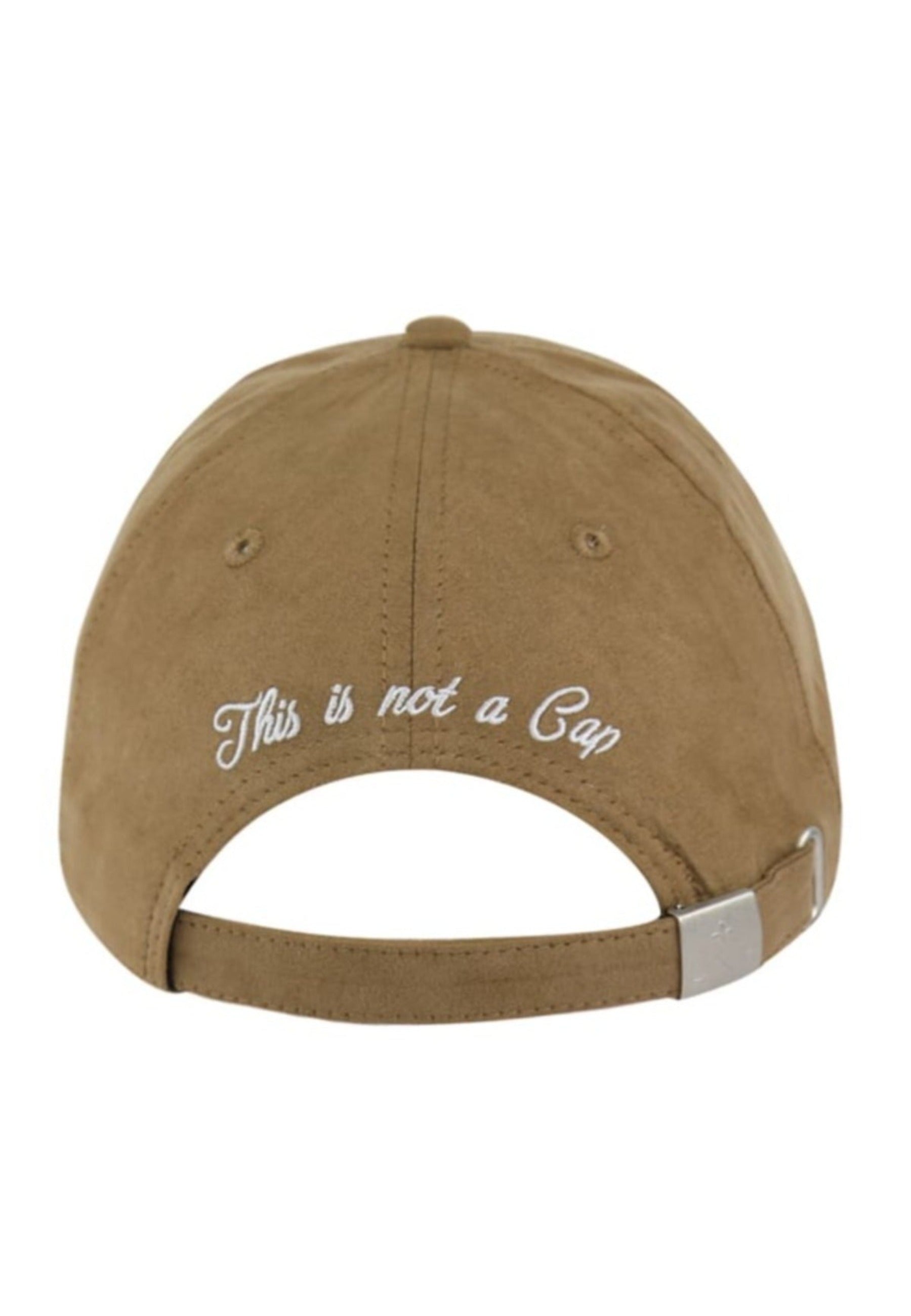 Casquette Suédine - Genève en casquettes camel LXH   