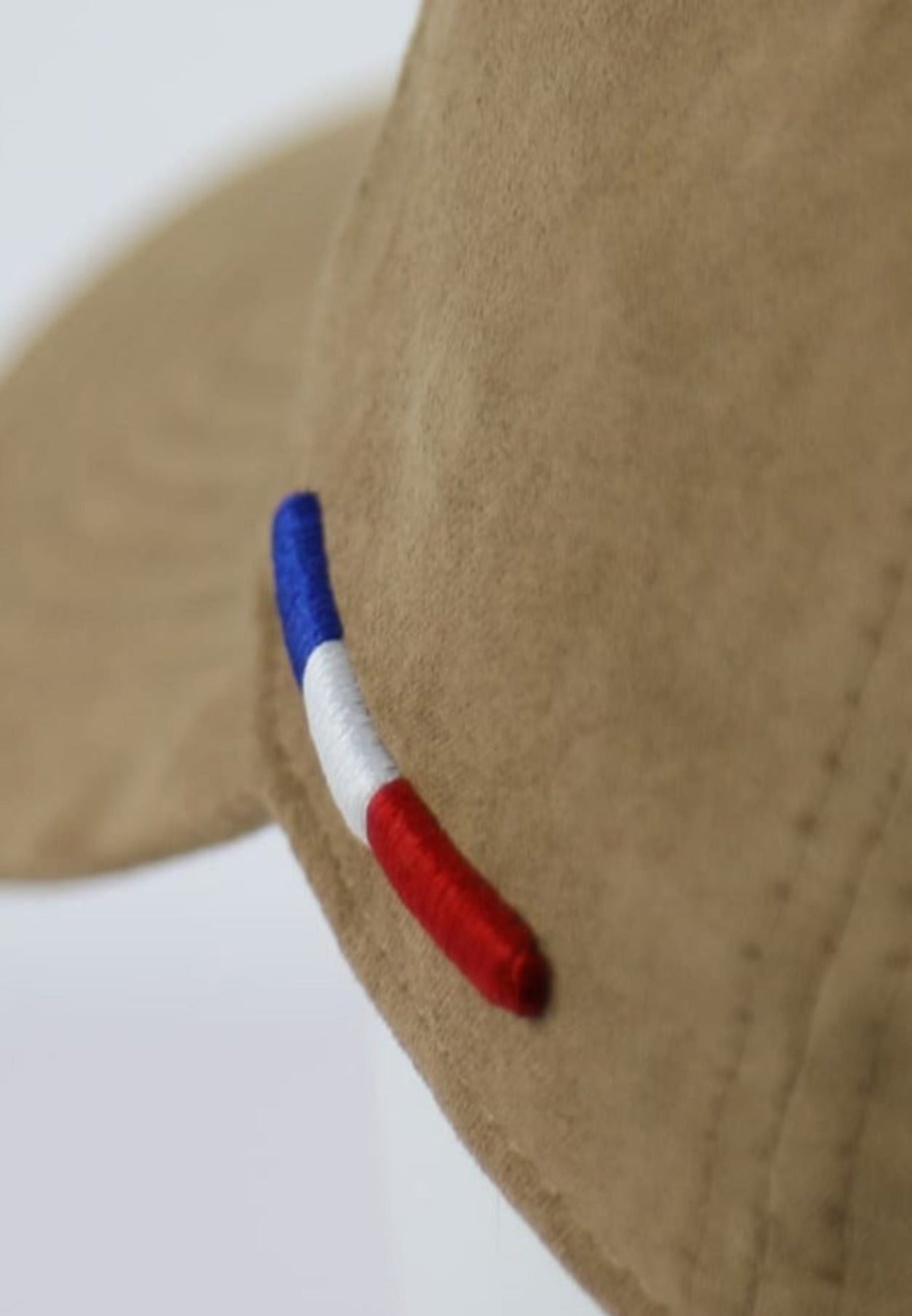 Casquette Suédine - Genève en casquettes camel LXH   