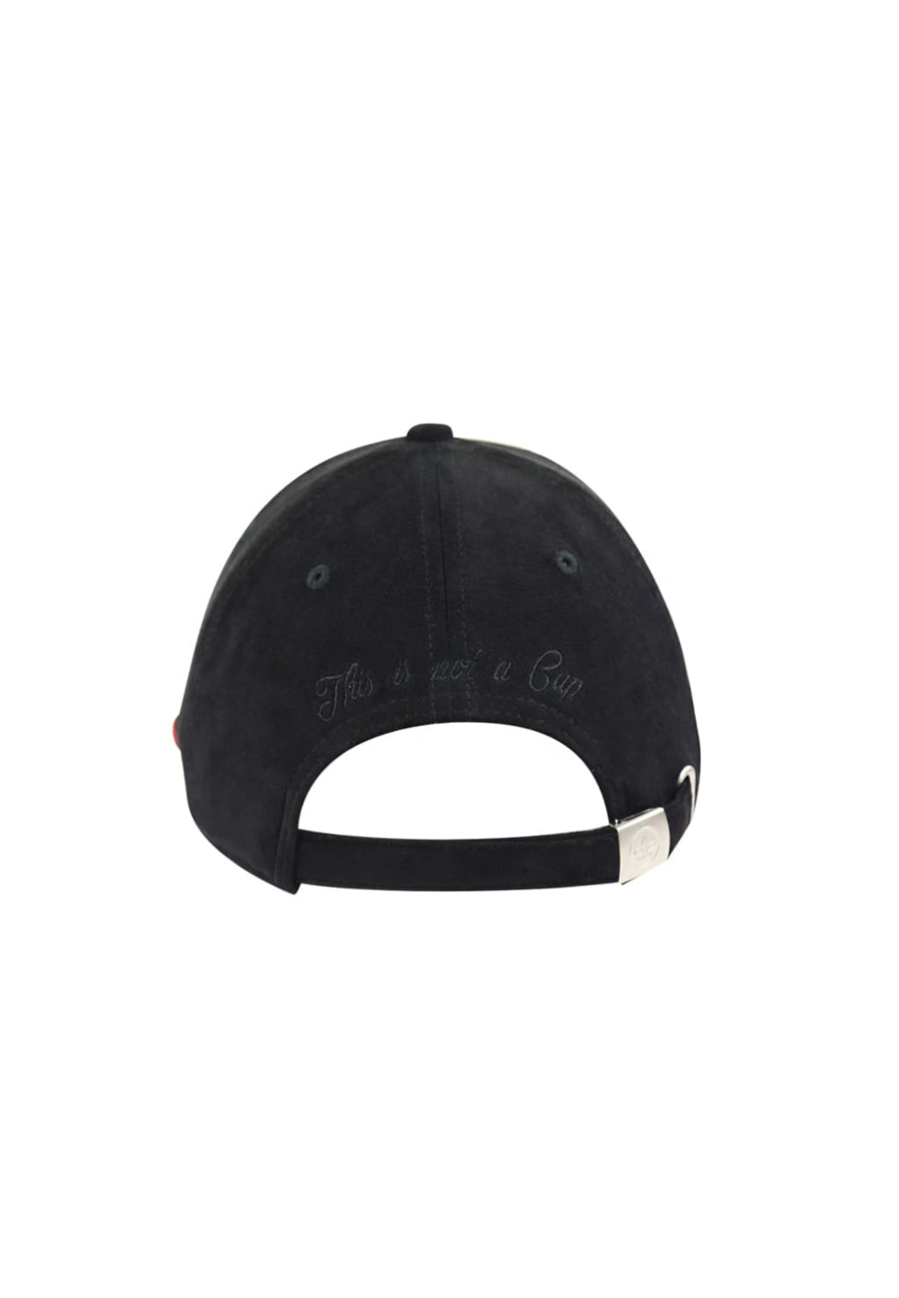 Casquette Suédine en Noir Caps LXH   