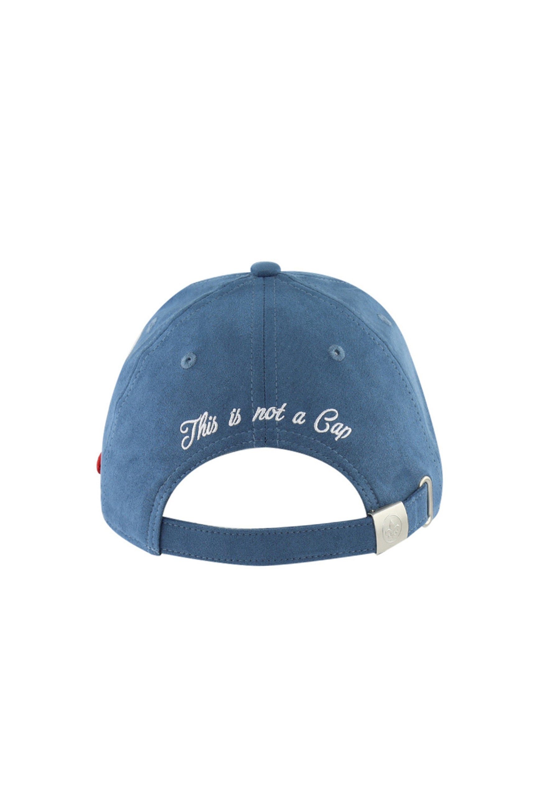 Casquette Suédine en Bleu Canard Caps LXH   