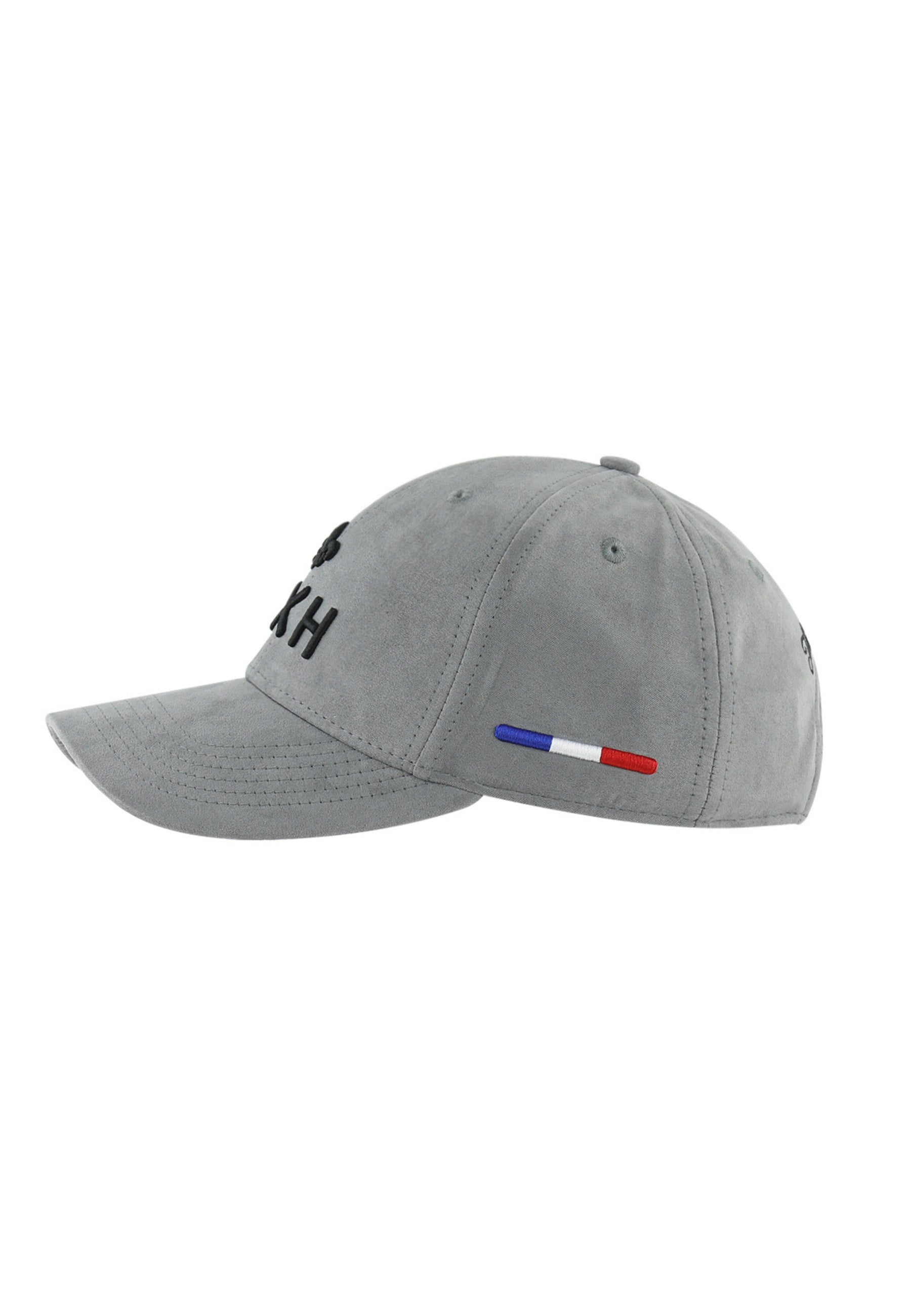 Casquette Suédine en Gris Caps LXH   