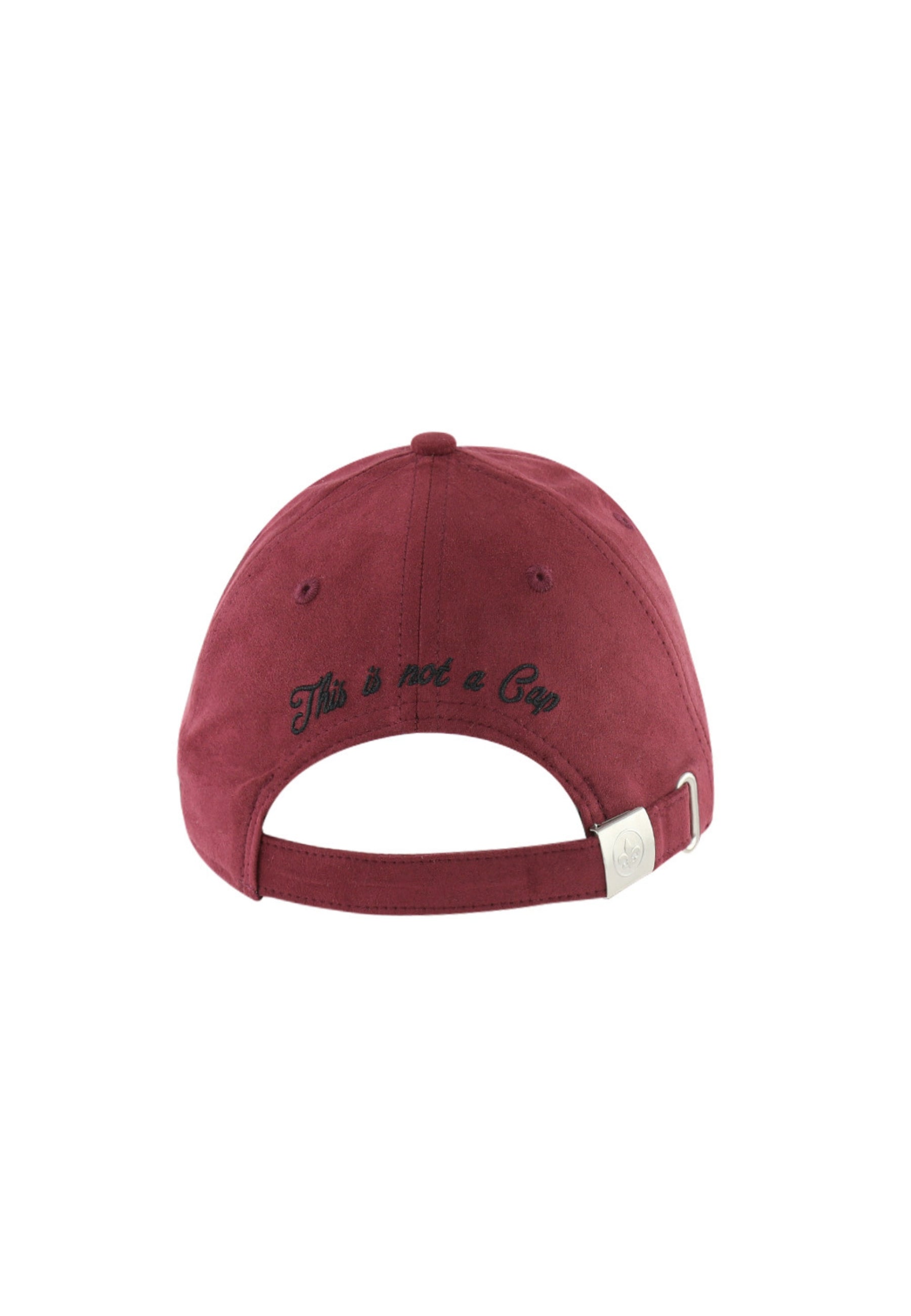 Casquette Suédine en Lie de vin Caps LXH   