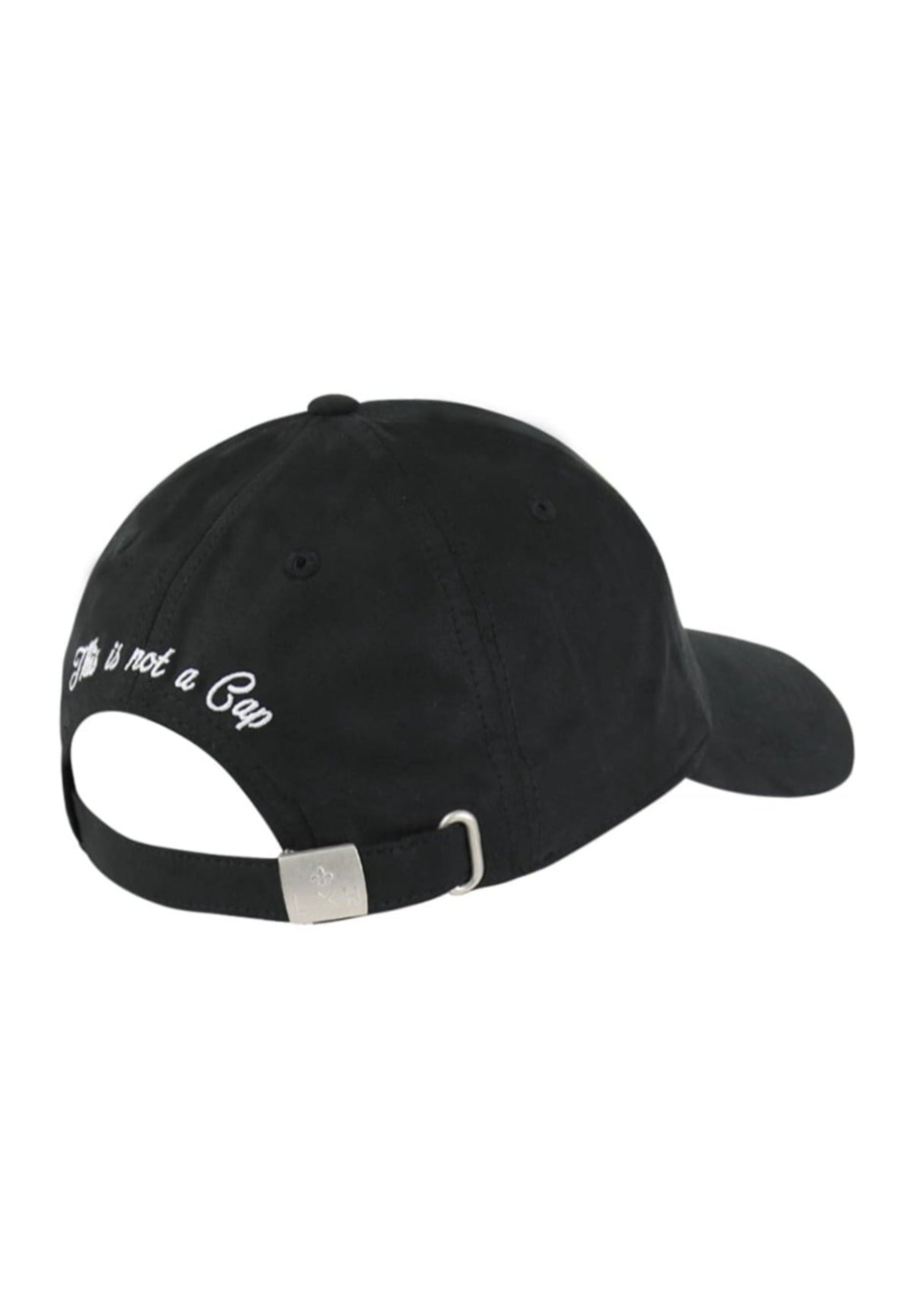 Casquette Suédine - Genève en Noir Caps LXH   