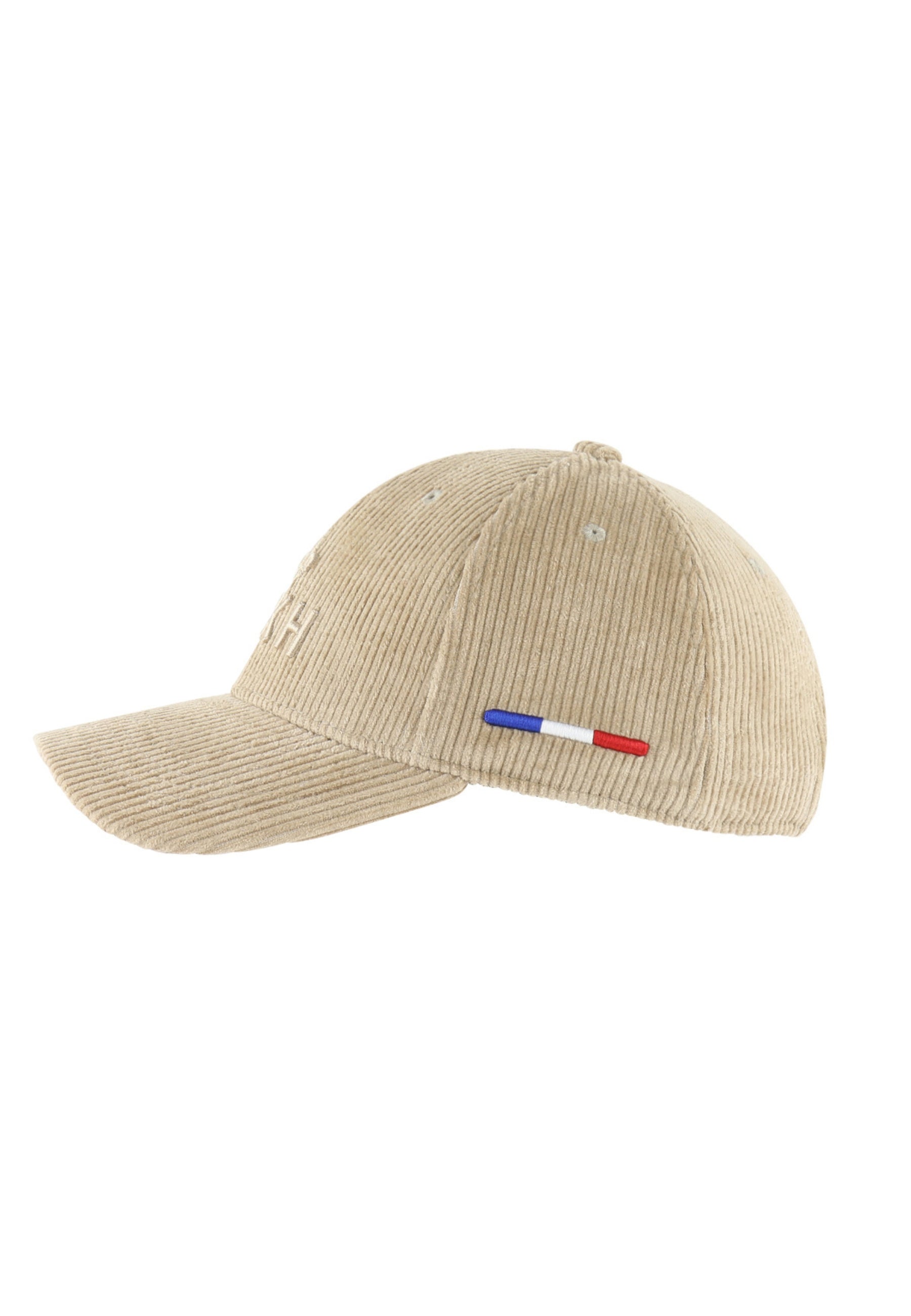 Casquette Velours Côtelé en Beige Foncé Caps LXH   