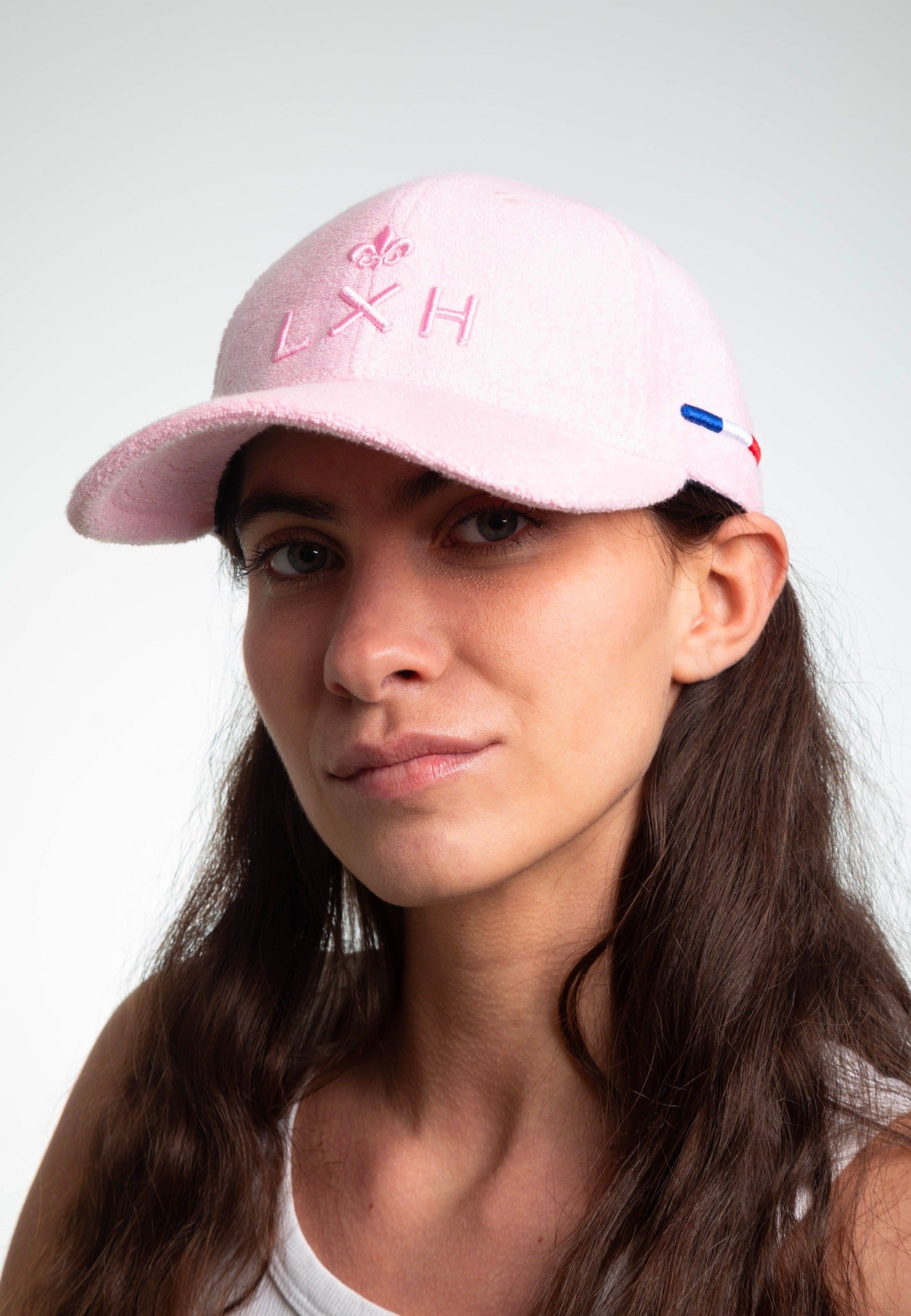 Casquette éponge - Malibu in Rose Pale Caps LXH   