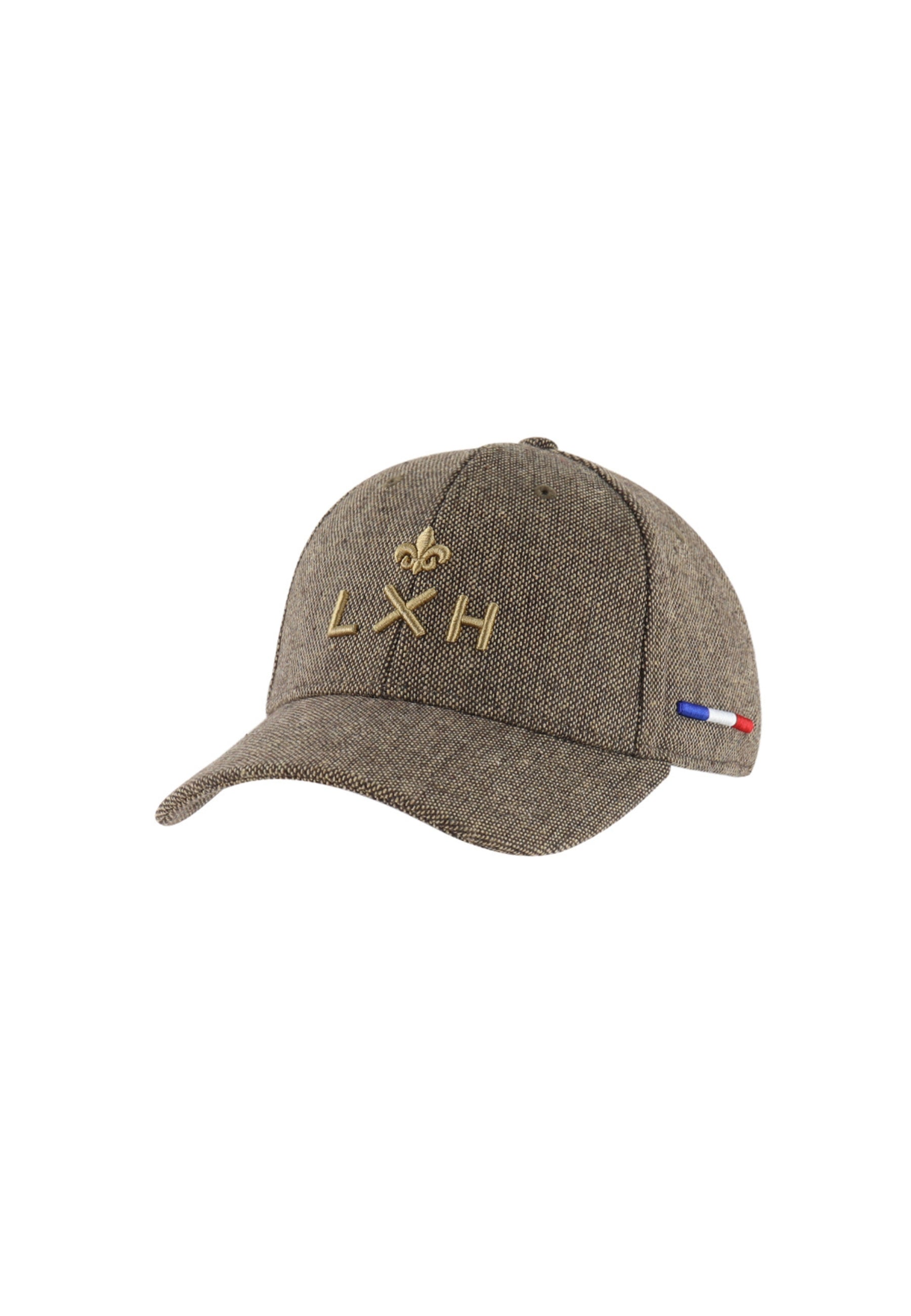 Casquette Laine Piquée en Marron Caps LXH   