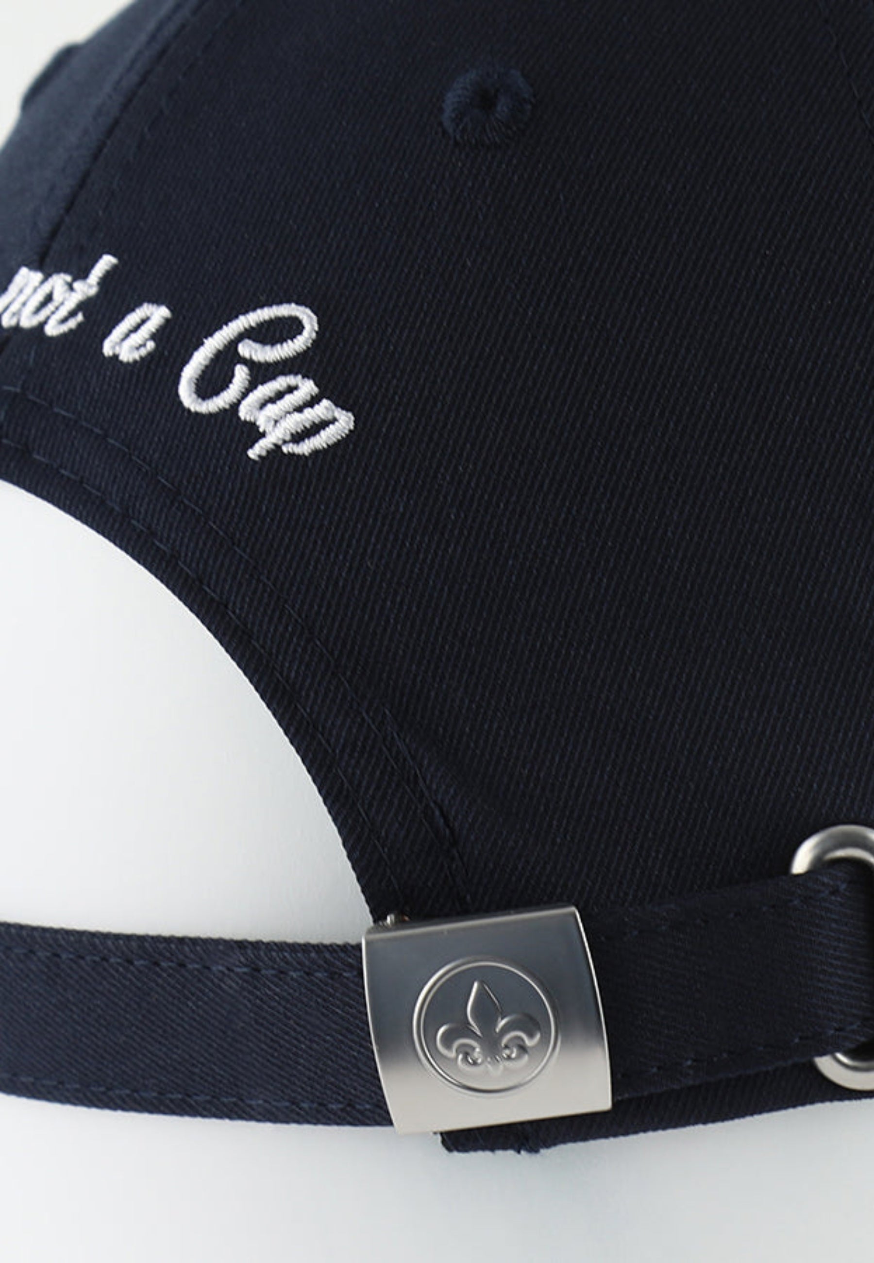 Casquette Coton - Logo en Bleu Marine Caps LXH   