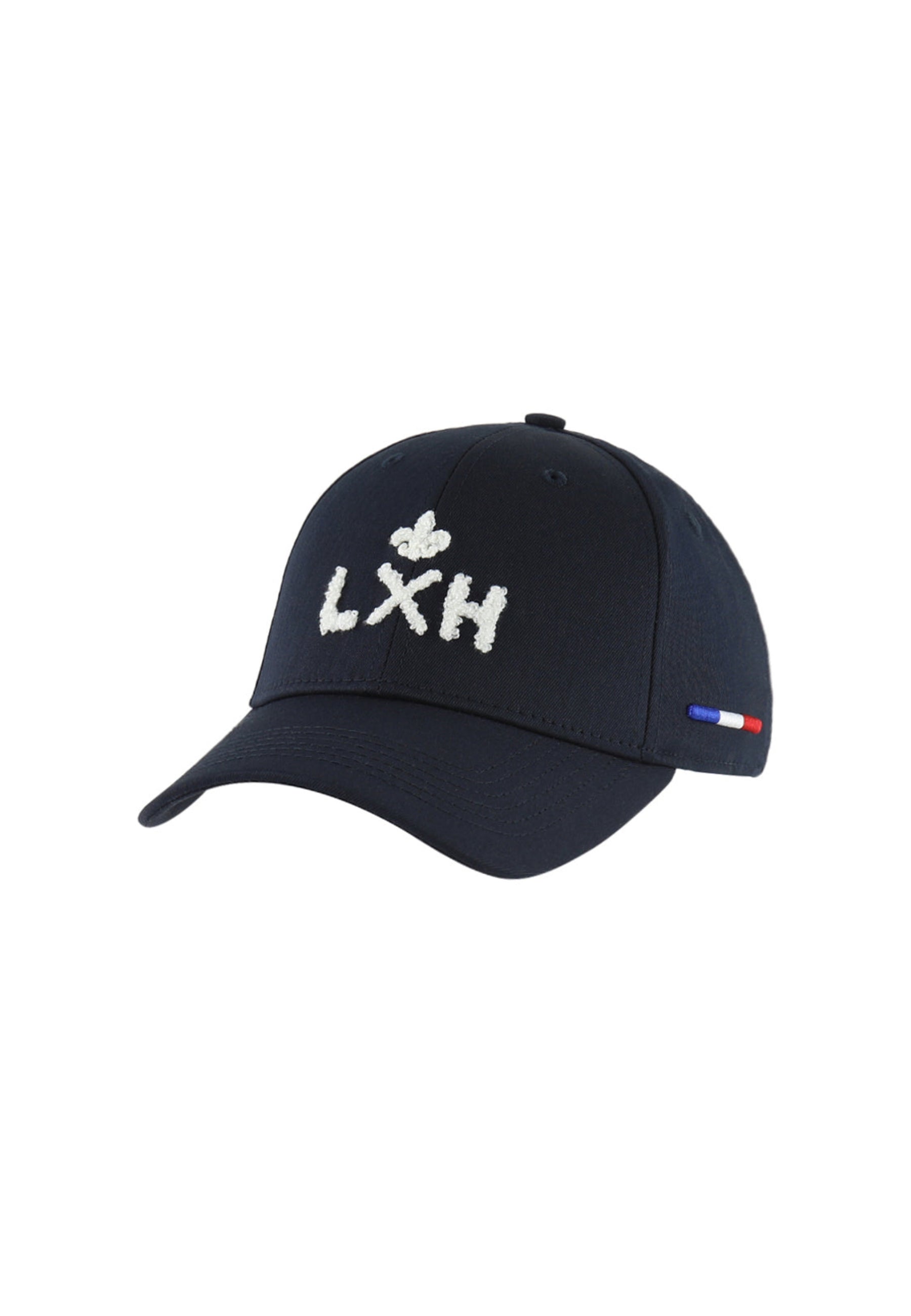 Casquette Coton - Logo en Bleu Marine Caps LXH   