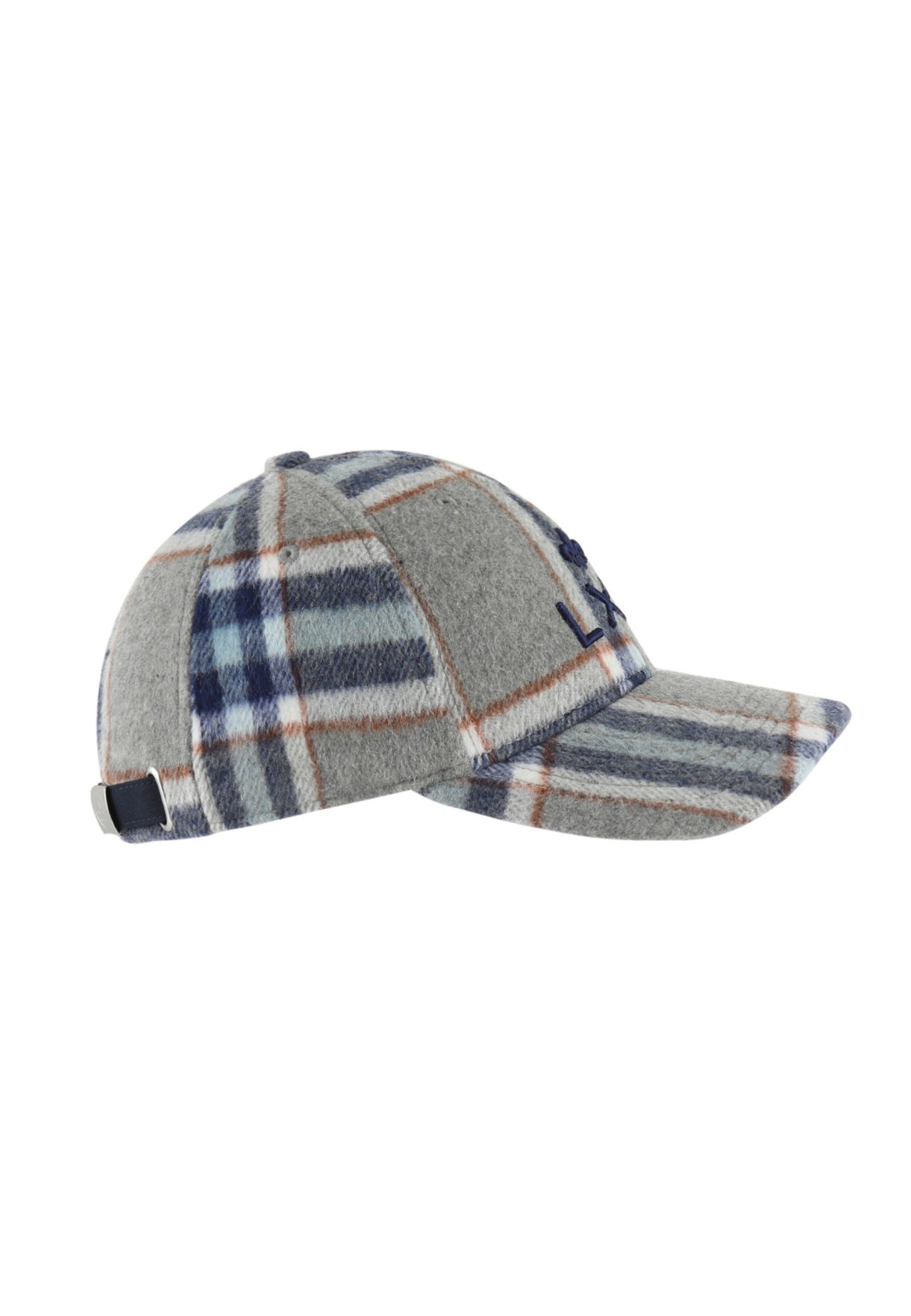 Casquette Tartan en Gris Caps LXH   